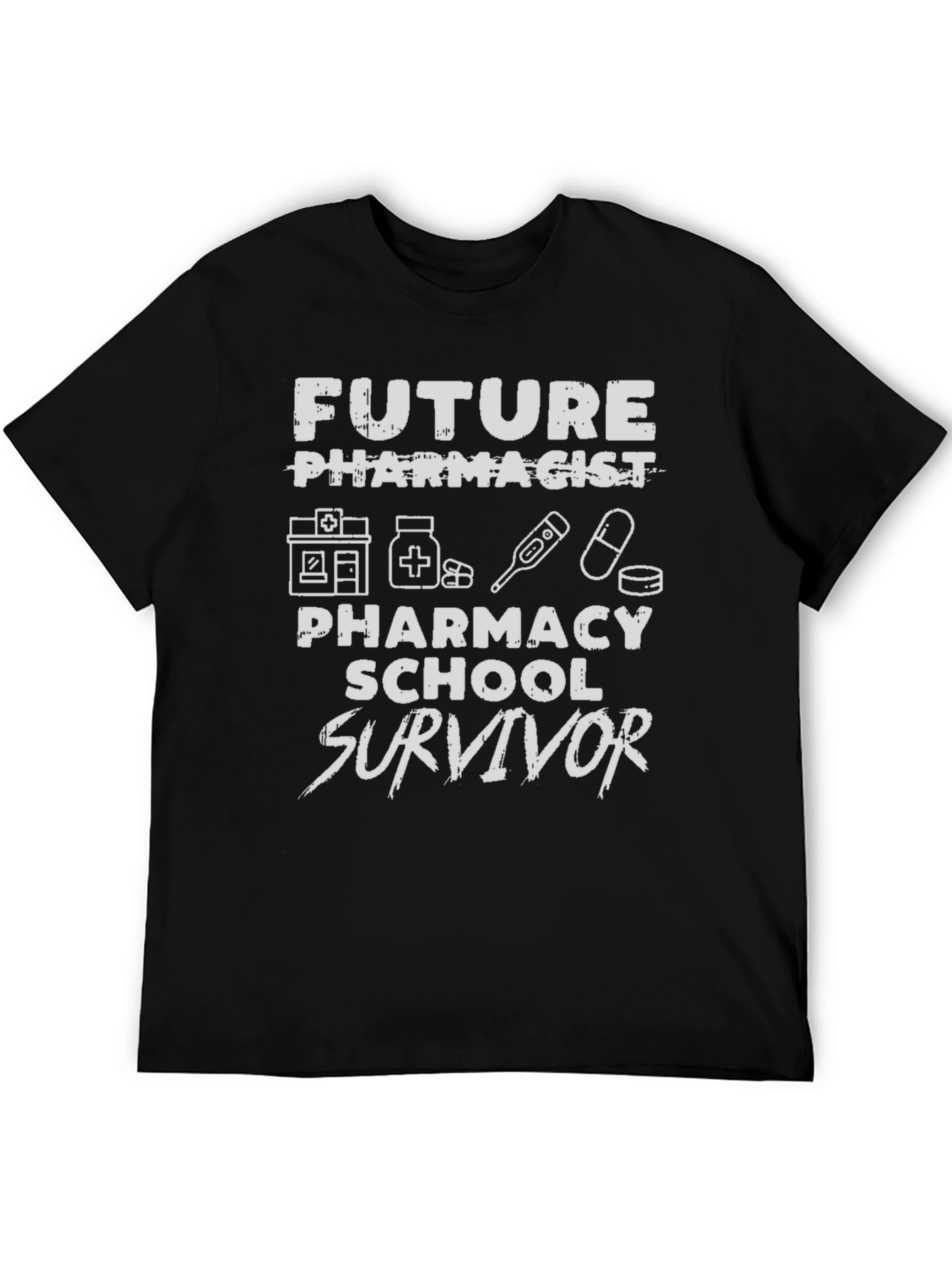 Future Pharmacist School Survivor Graphic T-Shirt