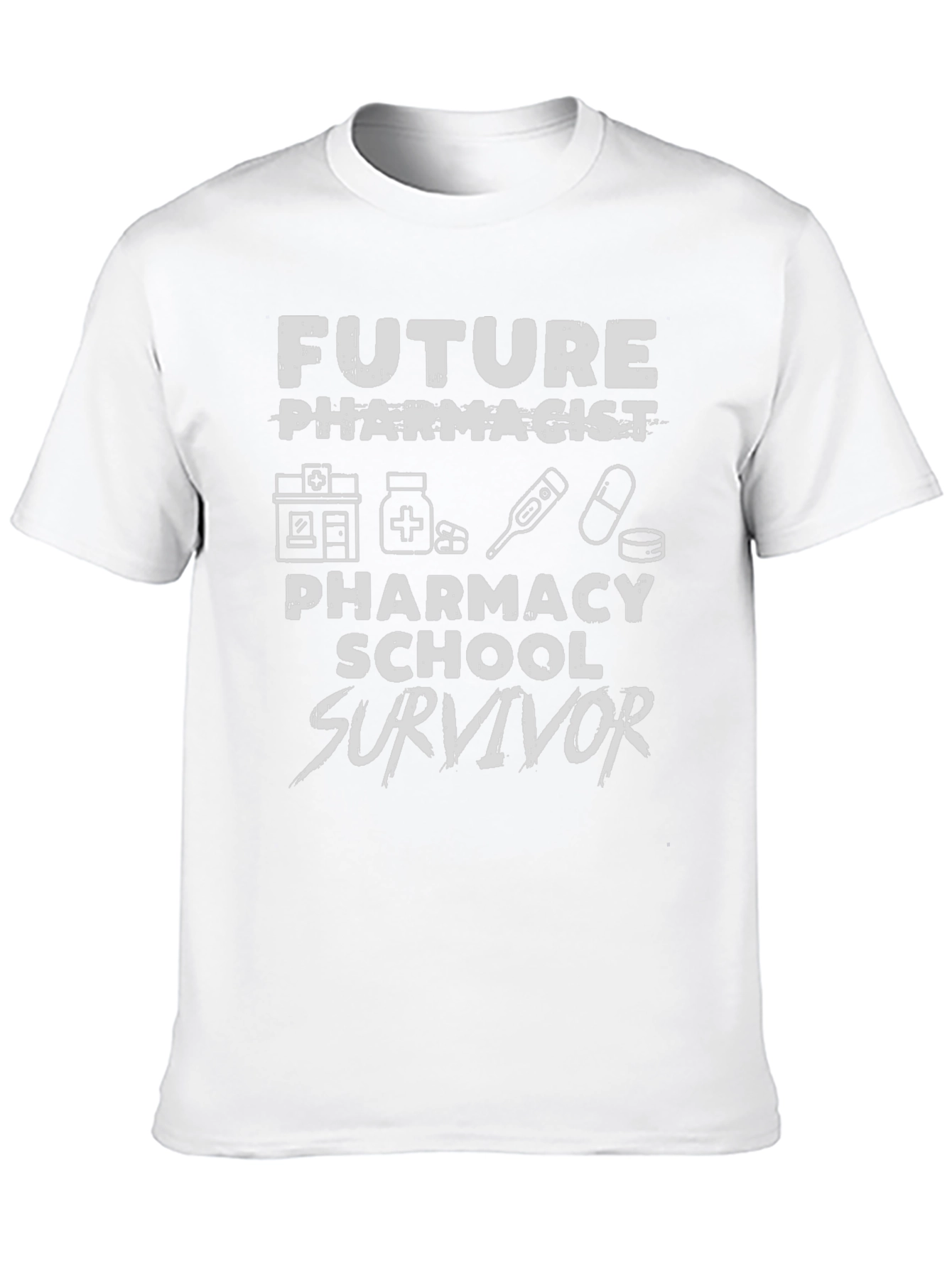 Future Pharmacist School Survivor Graphic T-Shirt
