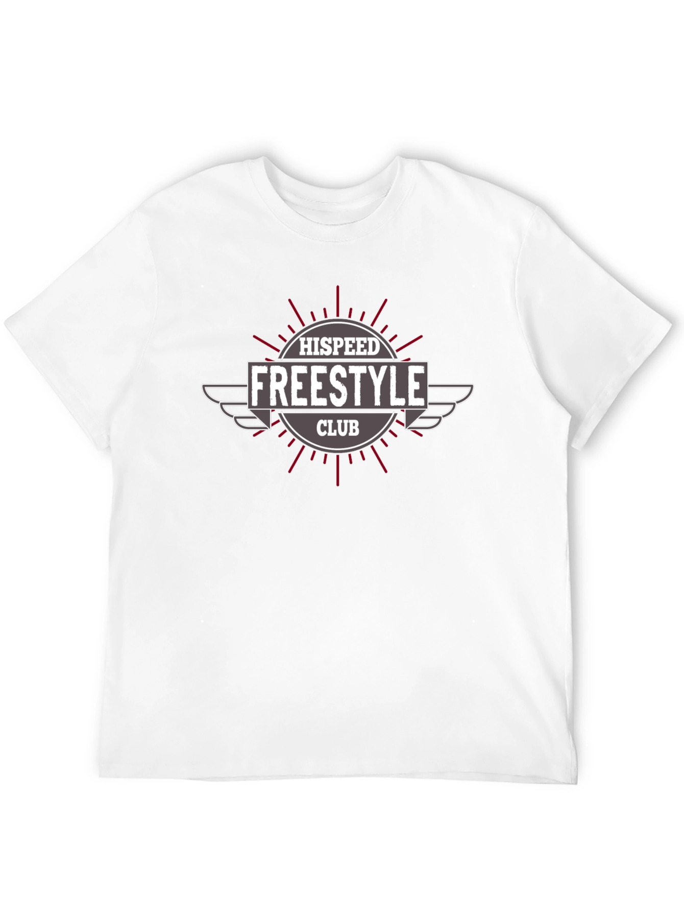 Hispeed Freestyle Club Graphic T-Shirt