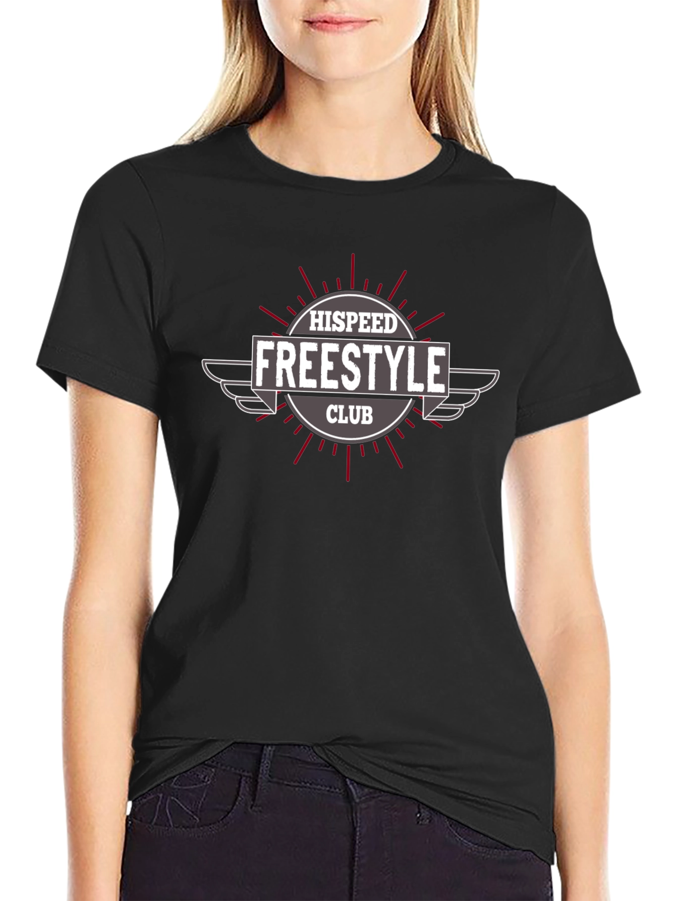 Hispeed Freestyle Club Graphic T-Shirt