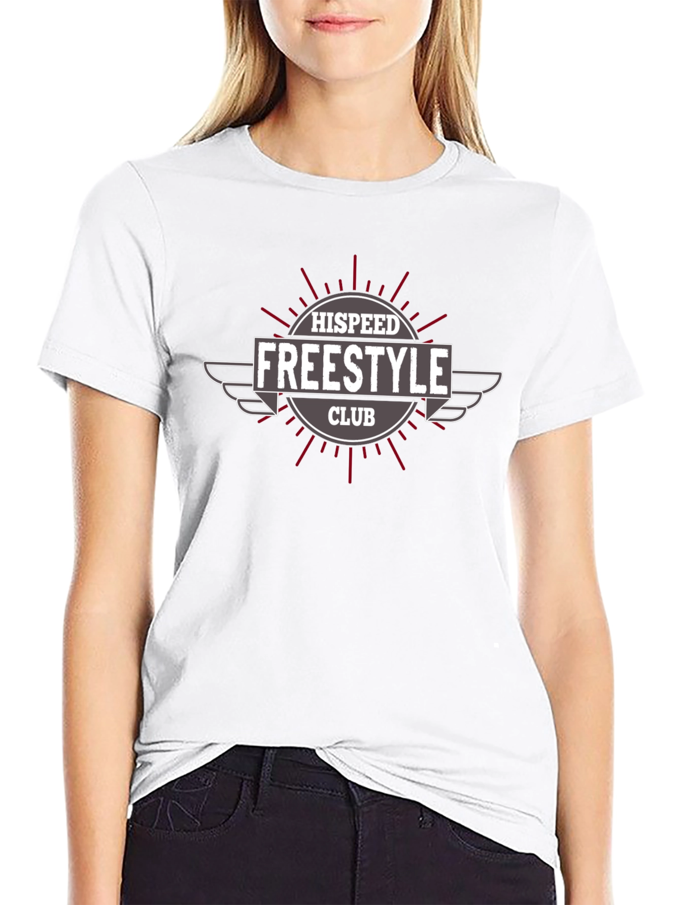 Hispeed Freestyle Club Graphic T-Shirt