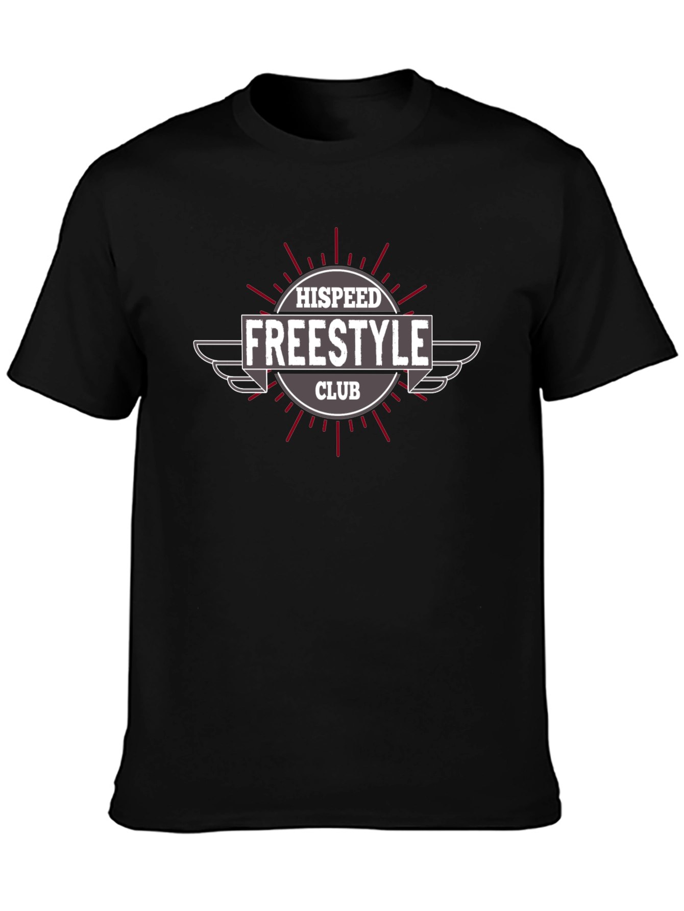 Hispeed Freestyle Club Graphic T-Shirt