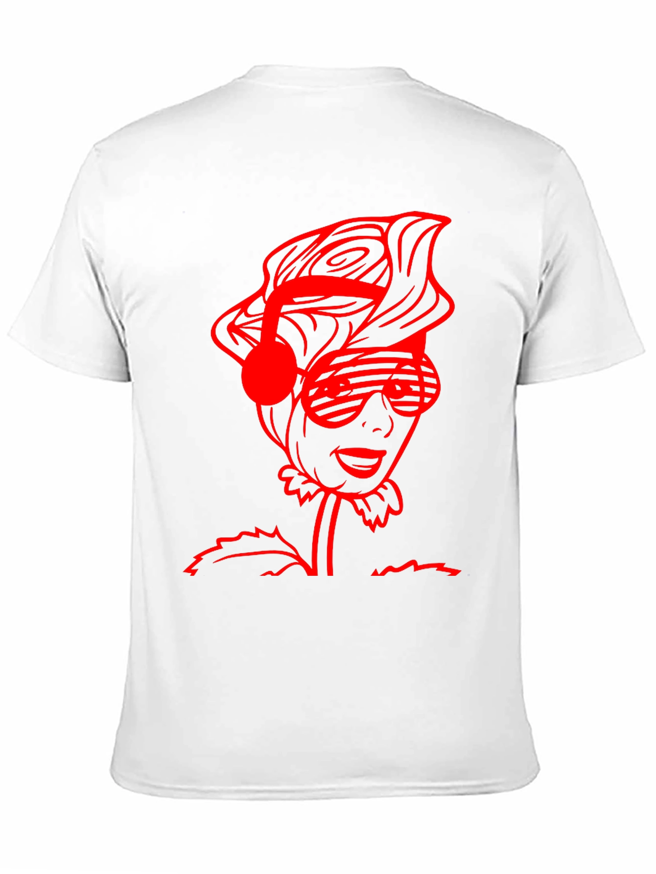 Groovy Flower Power Tee - Music Lover Edition