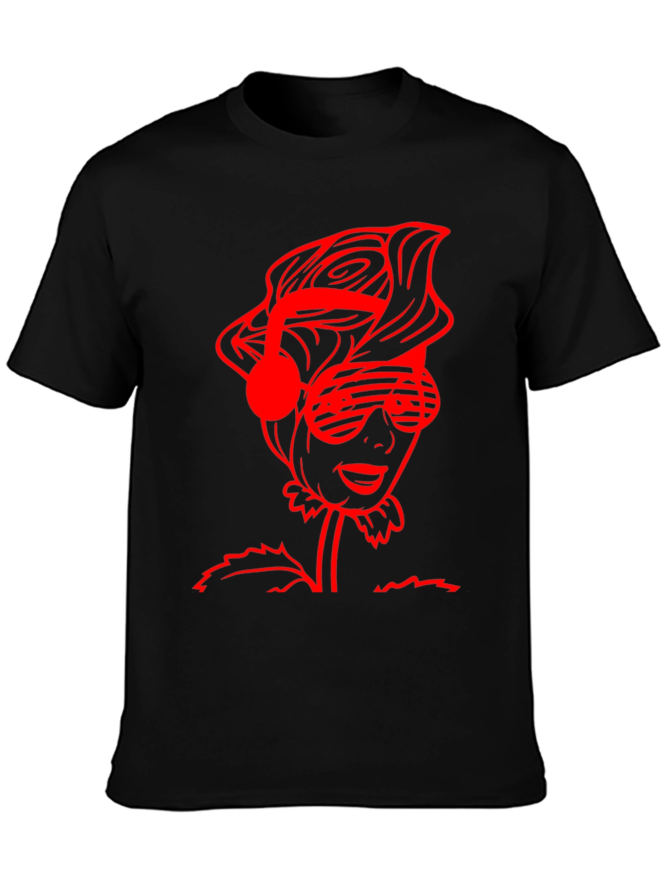 Groovy Flower Power Tee - Music Lover Edition
