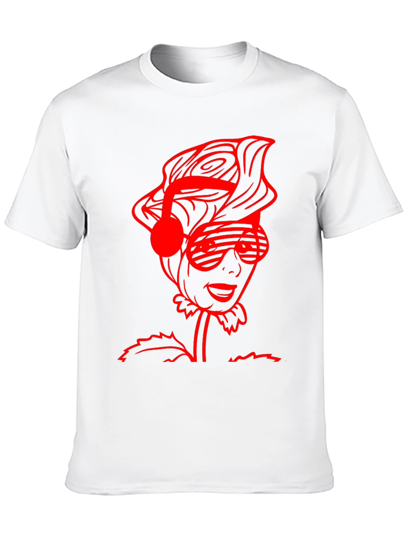 Groovy Flower Power Tee - Music Lover Edition