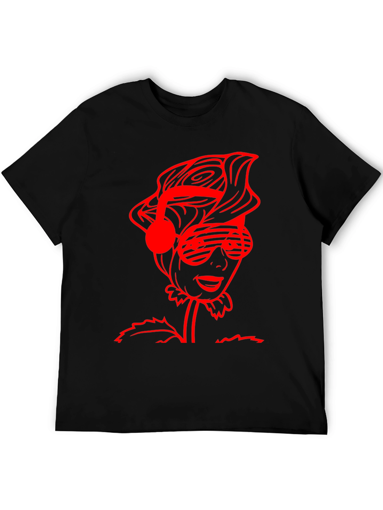 Groovy Flower Power Tee - Music Lover Edition