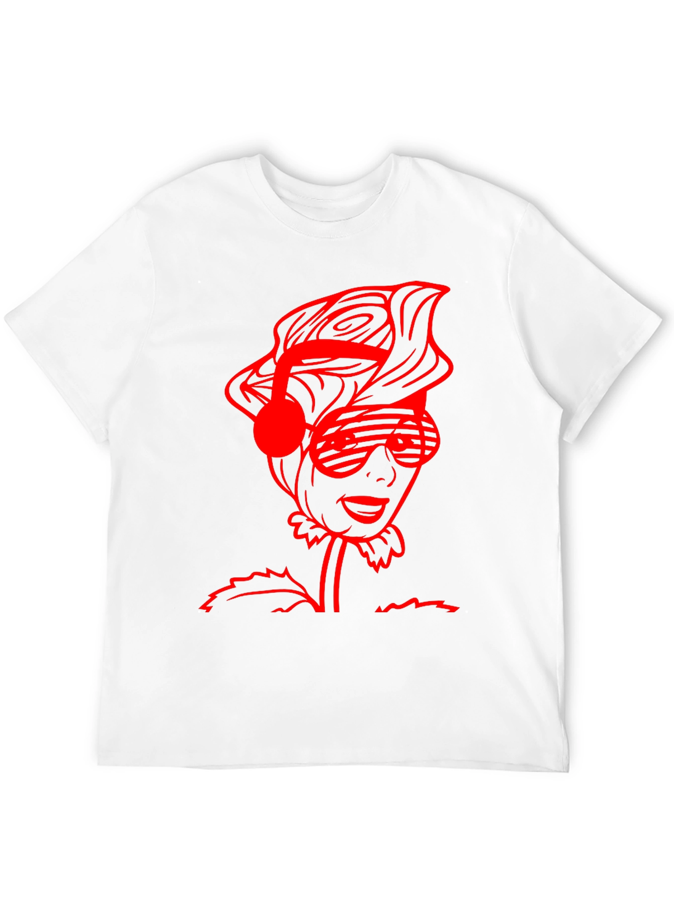 Groovy Flower Power Tee - Music Lover Edition