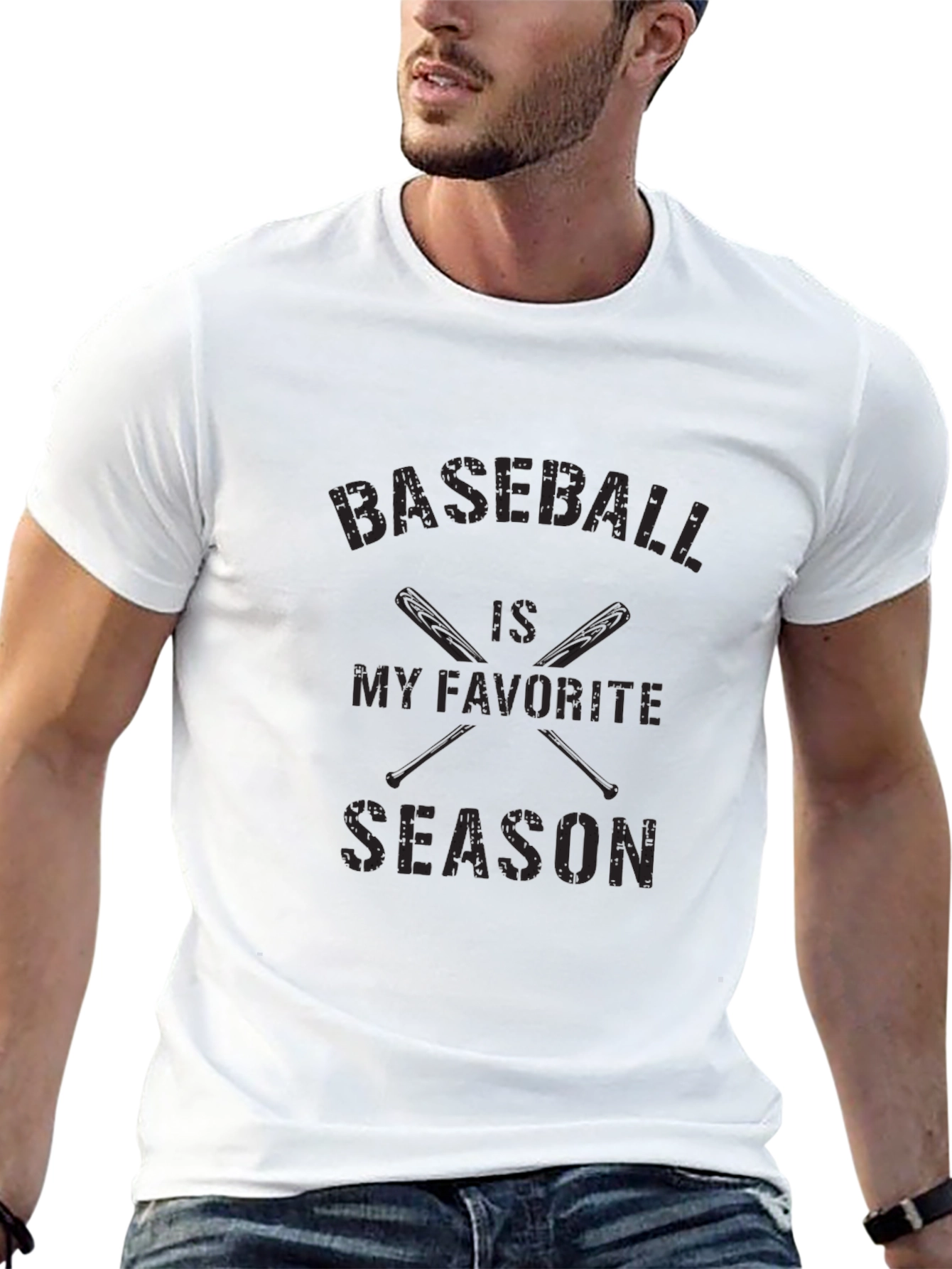 Baseball is My Favorite Season Graphic Tee