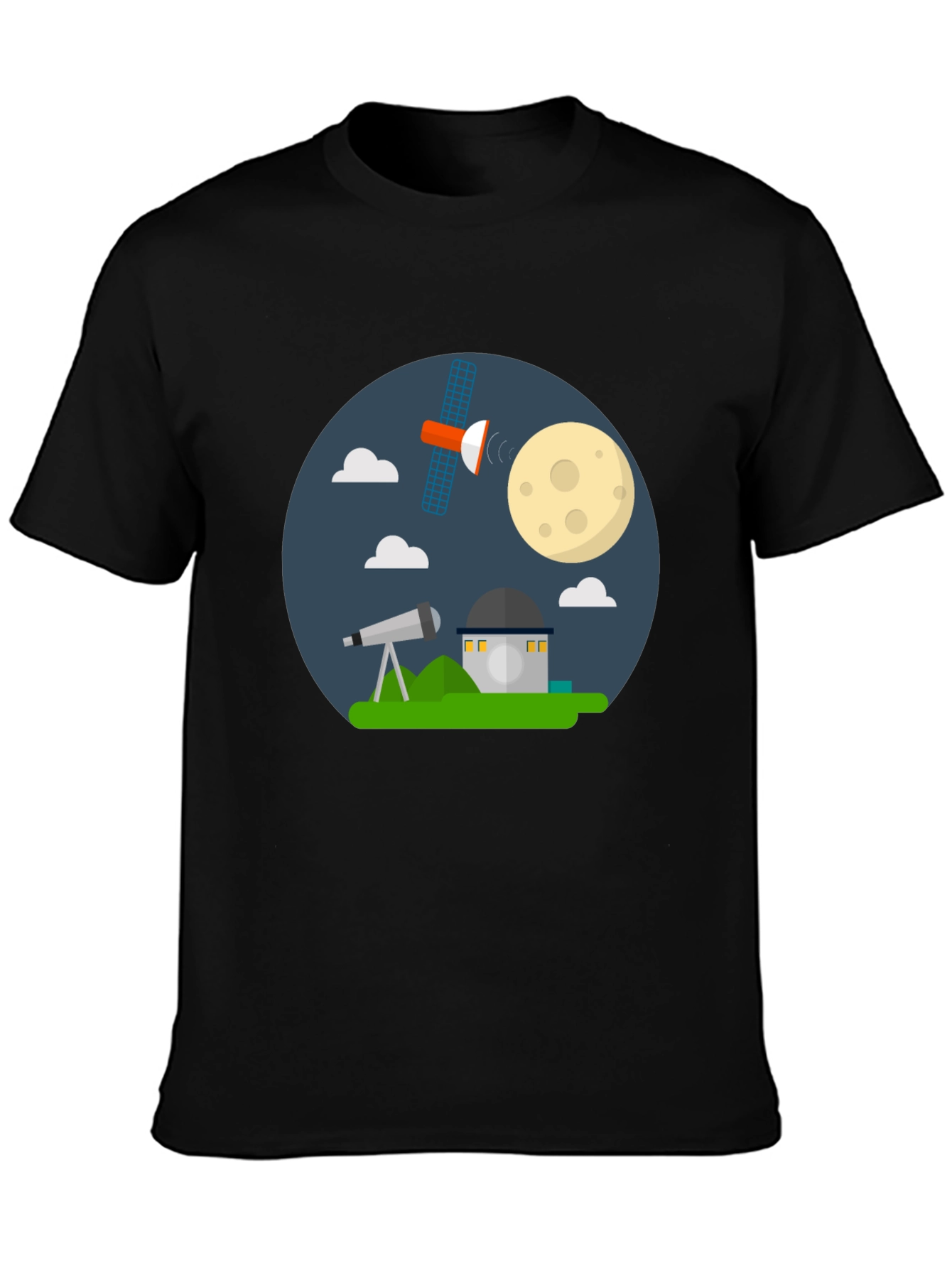Space Exploration Graphic Tee - Astronomy Lovers