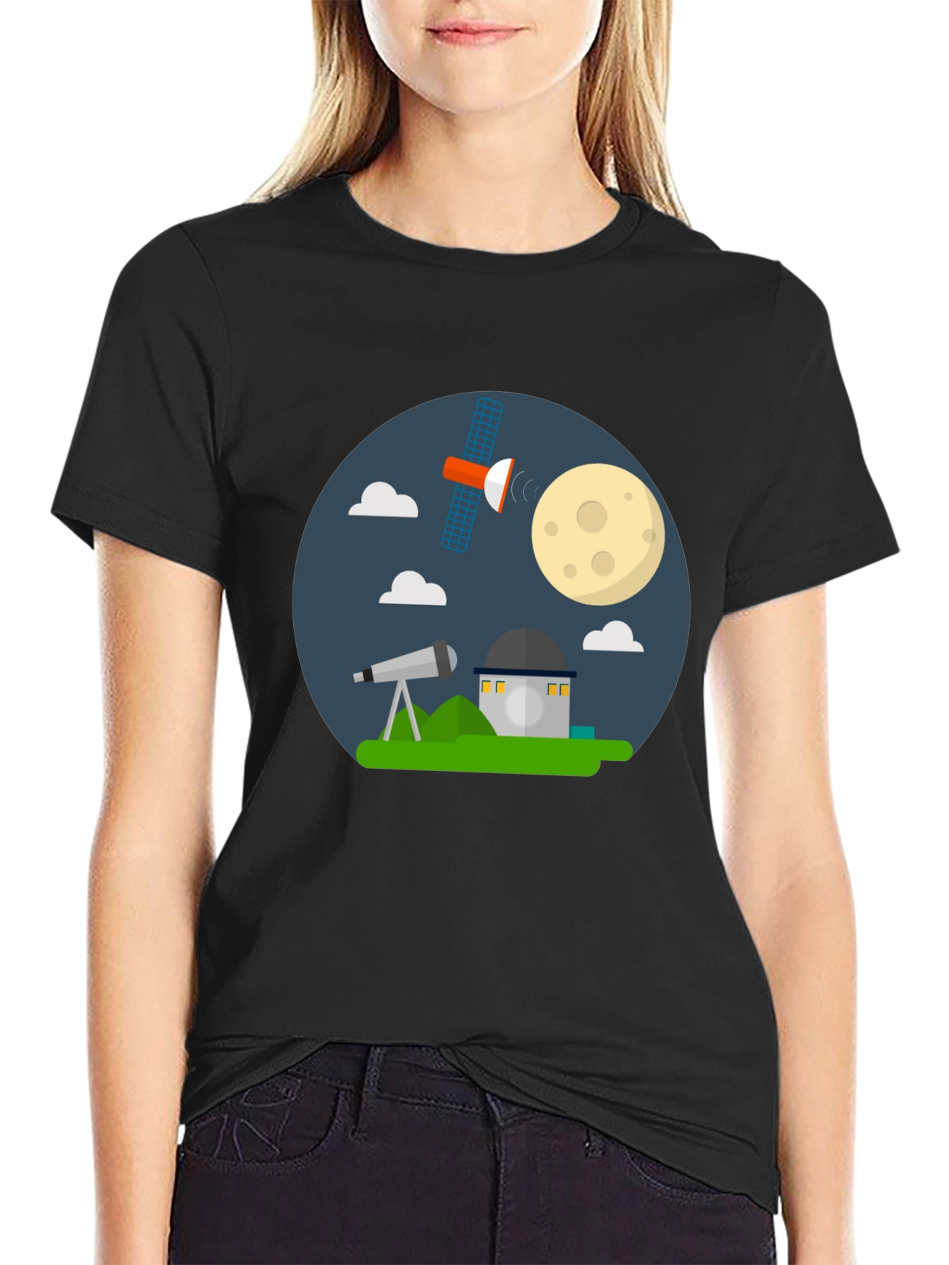 Space Exploration Graphic Tee - Astronomy Lovers