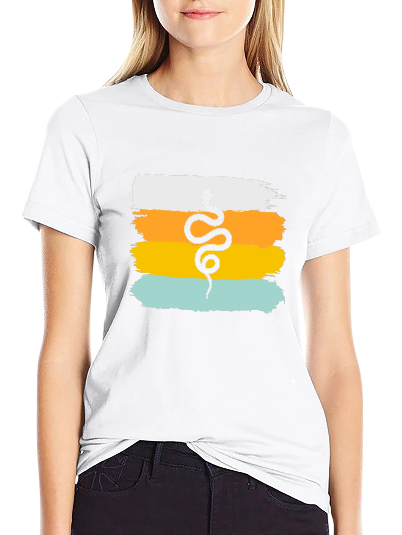 Snake Graphic Tee - Stylish Mens T-Shirt