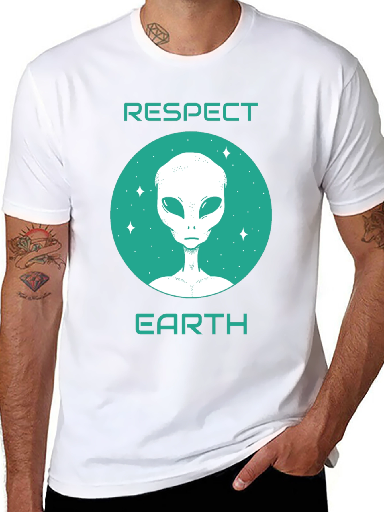 Respect Earth Alien T-Shirt