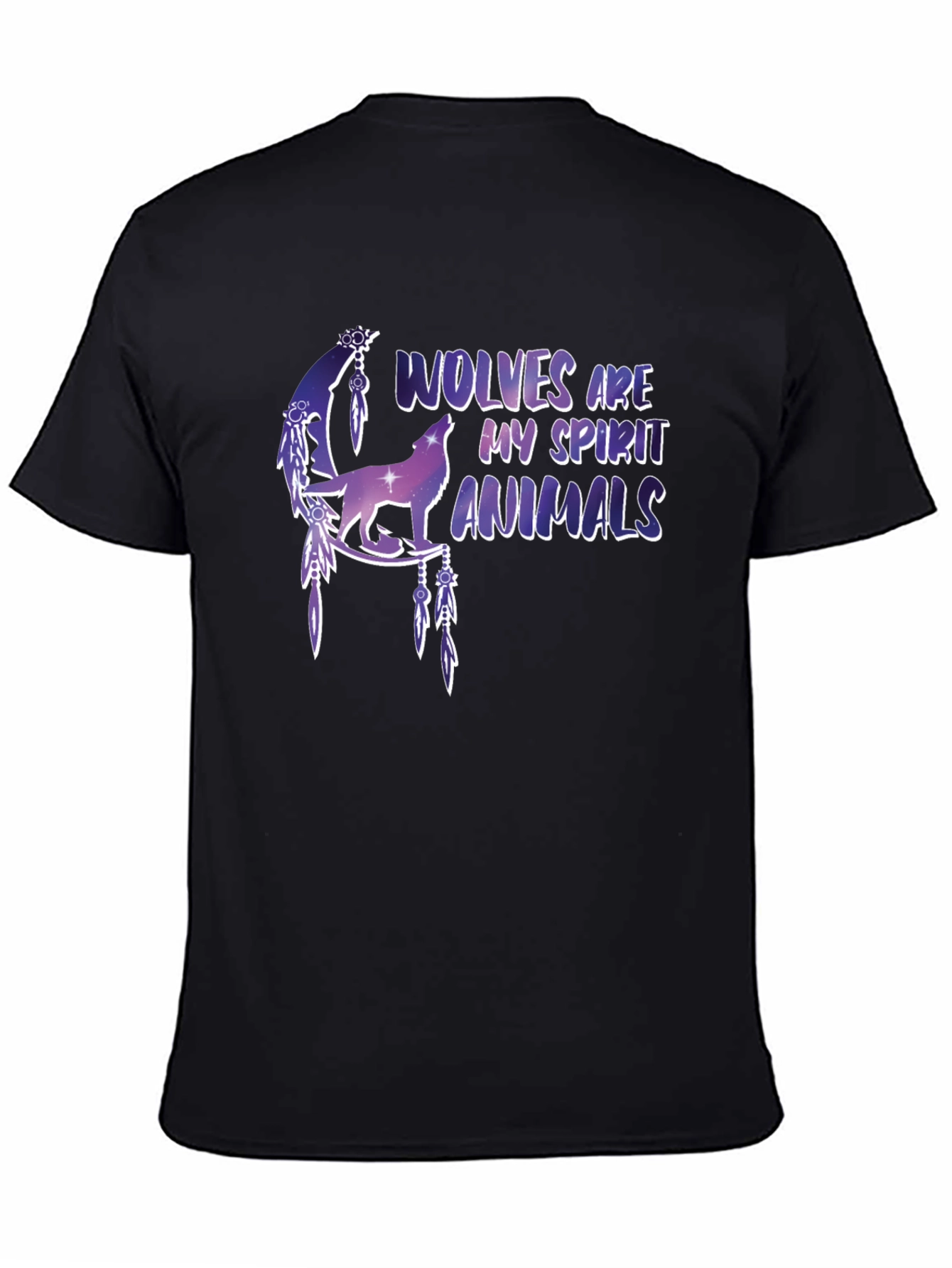 Wolf Spirit Animals Graphic T-Shirt