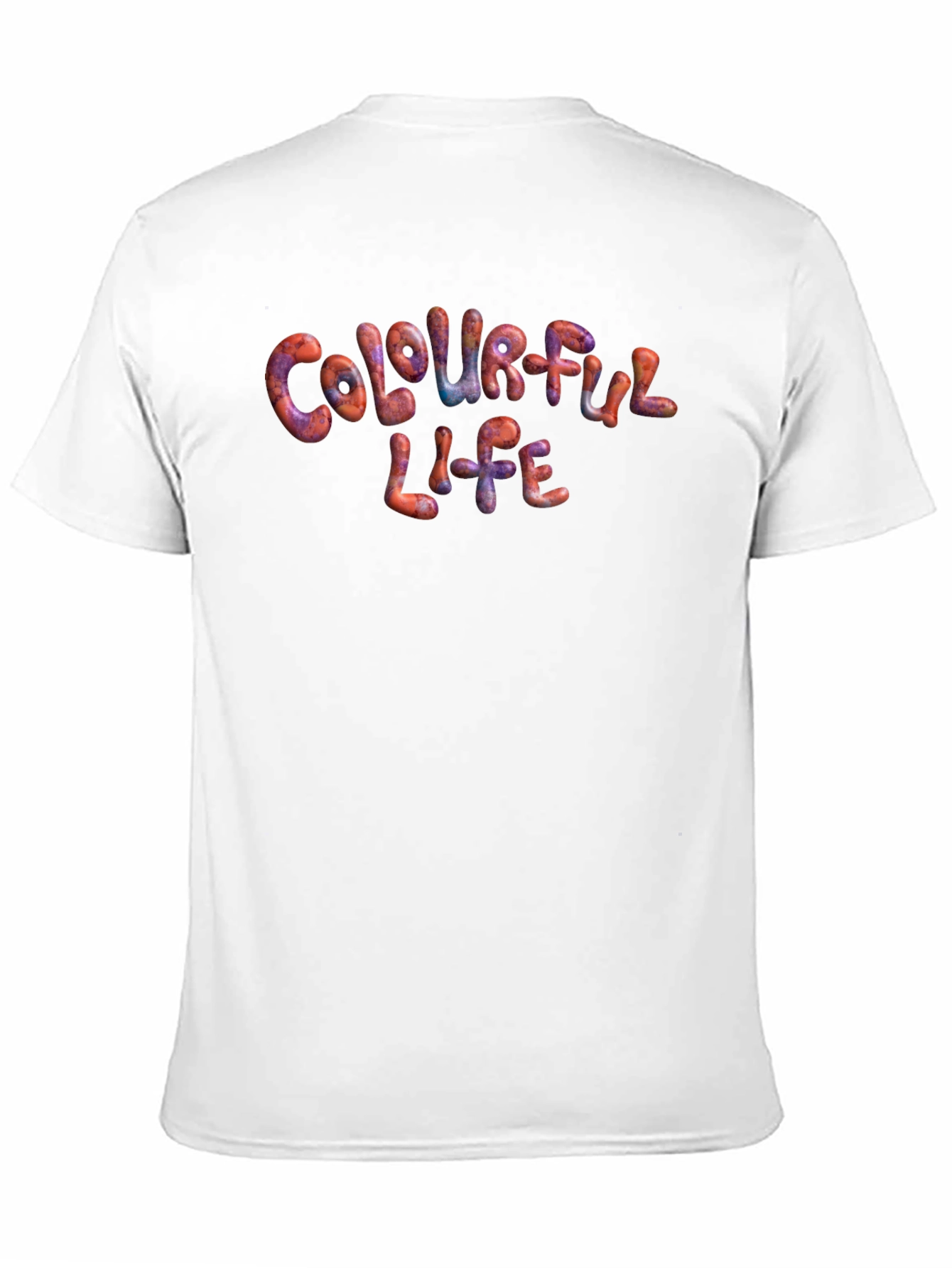 Colourful Life Black T-Shirt