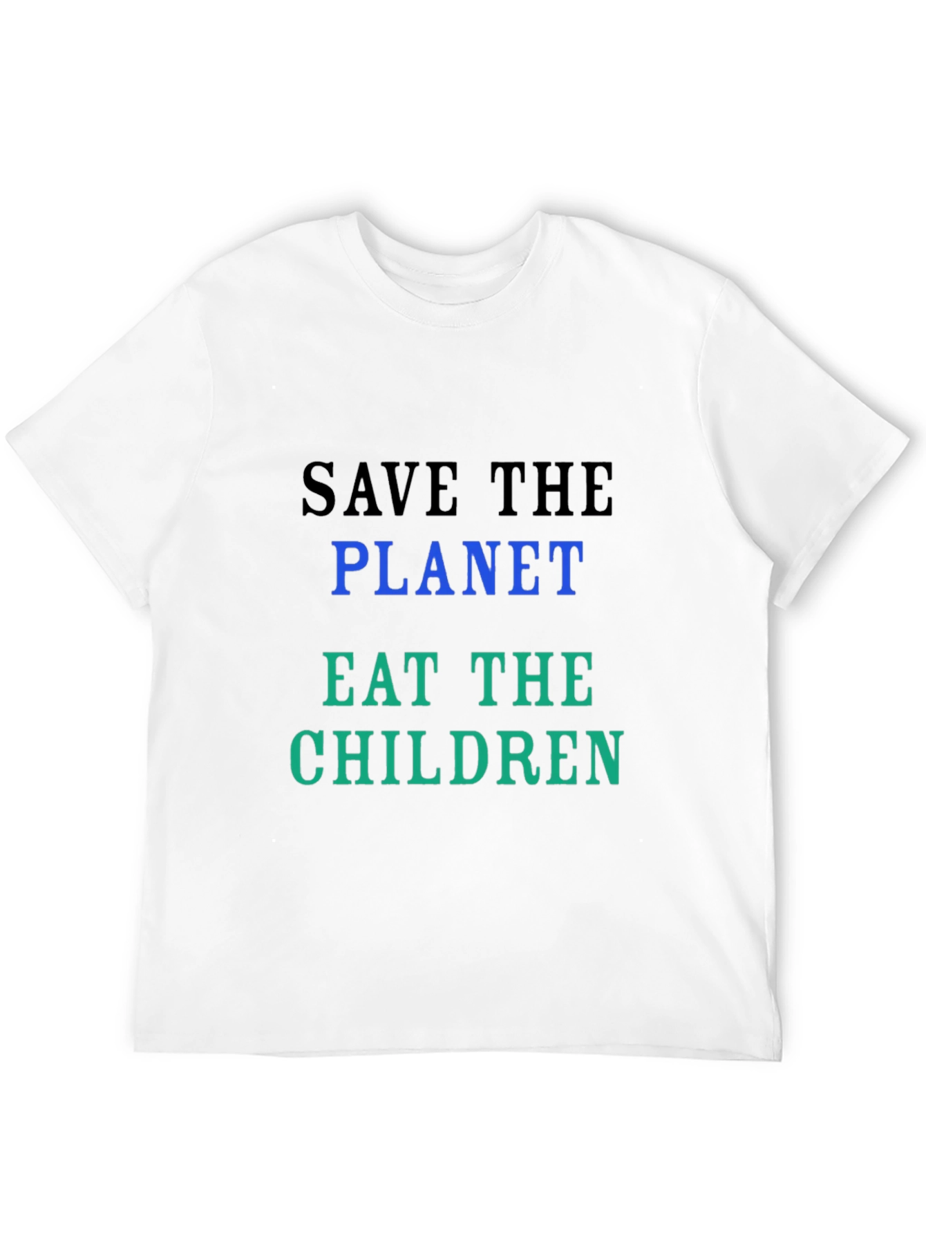 Save the Planet Slogan Tee