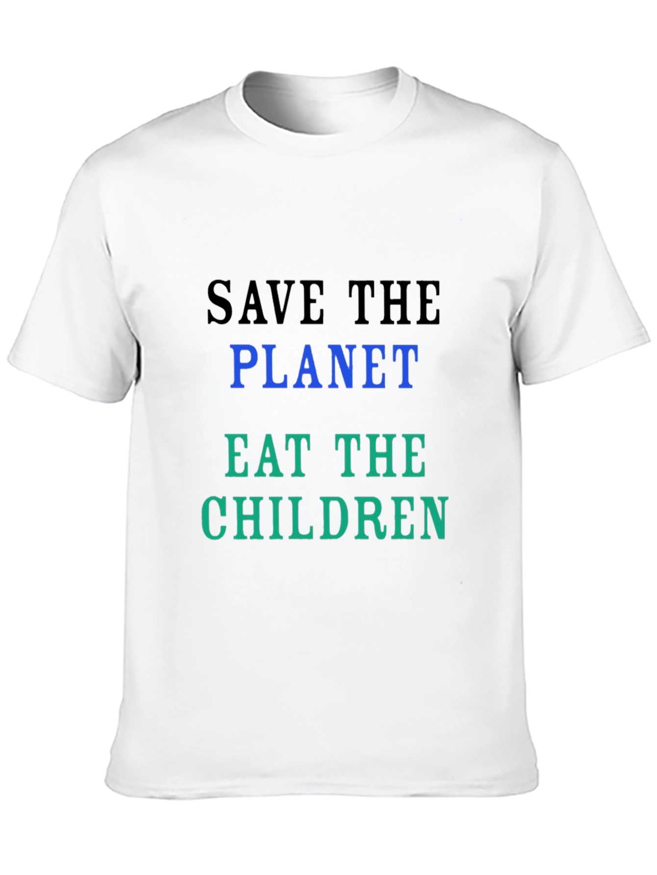 Save the Planet Slogan Tee
