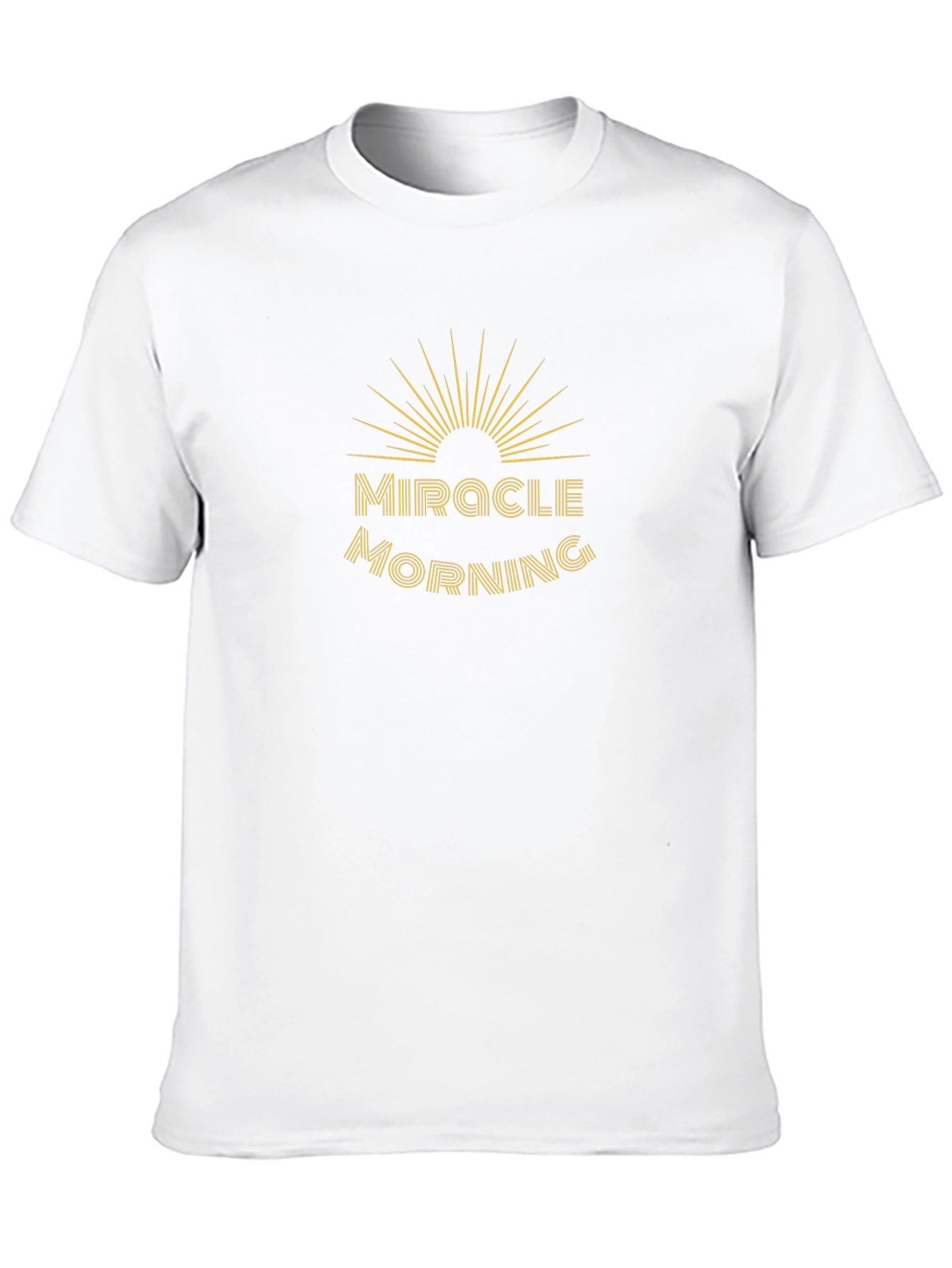 Miracle Morning Graphic Tee - Black