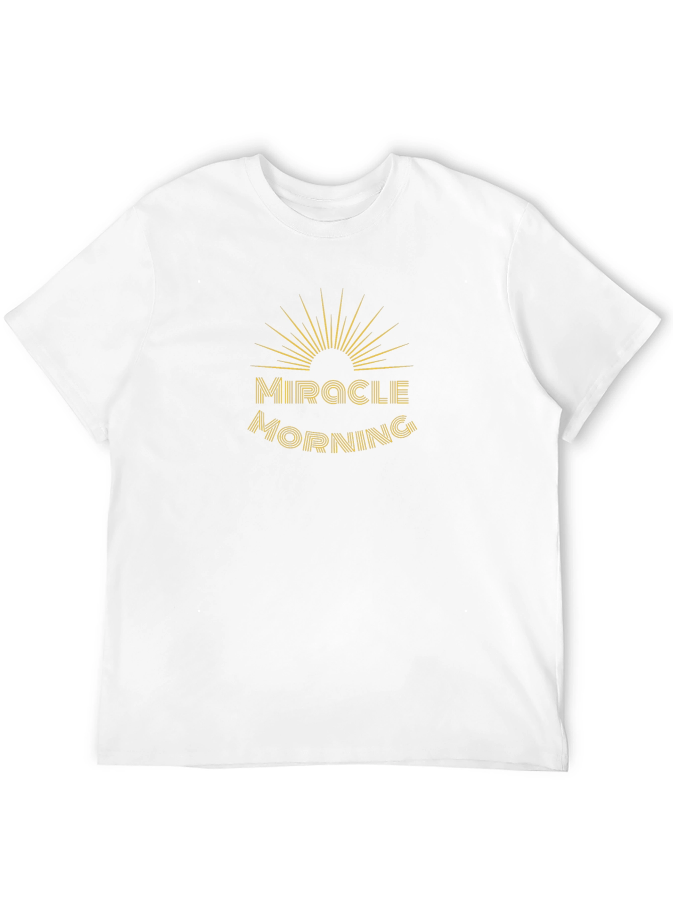 Miracle Morning Graphic Tee - Black