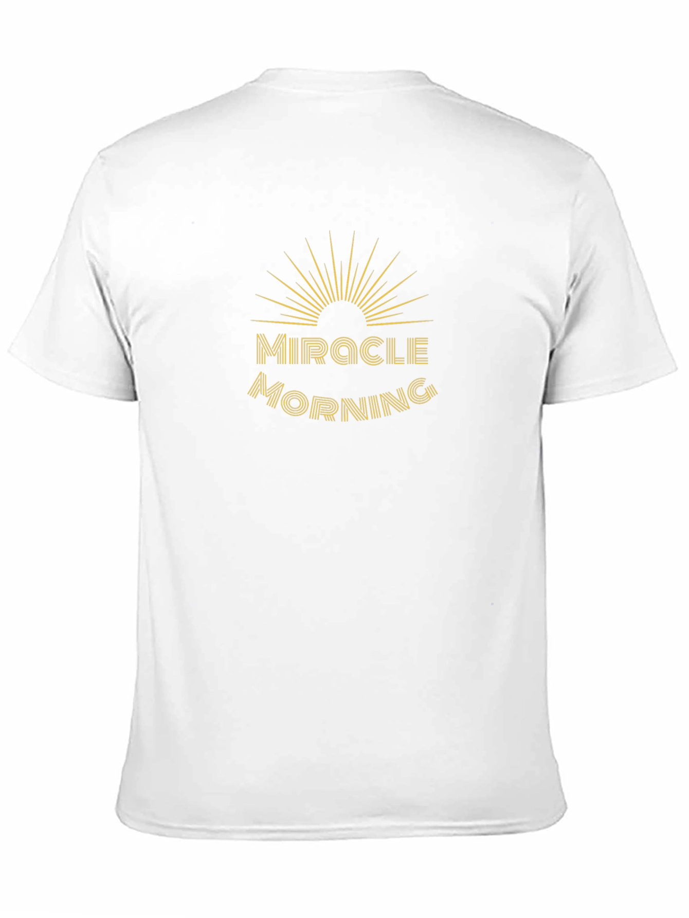 Miracle Morning Graphic Tee - Black