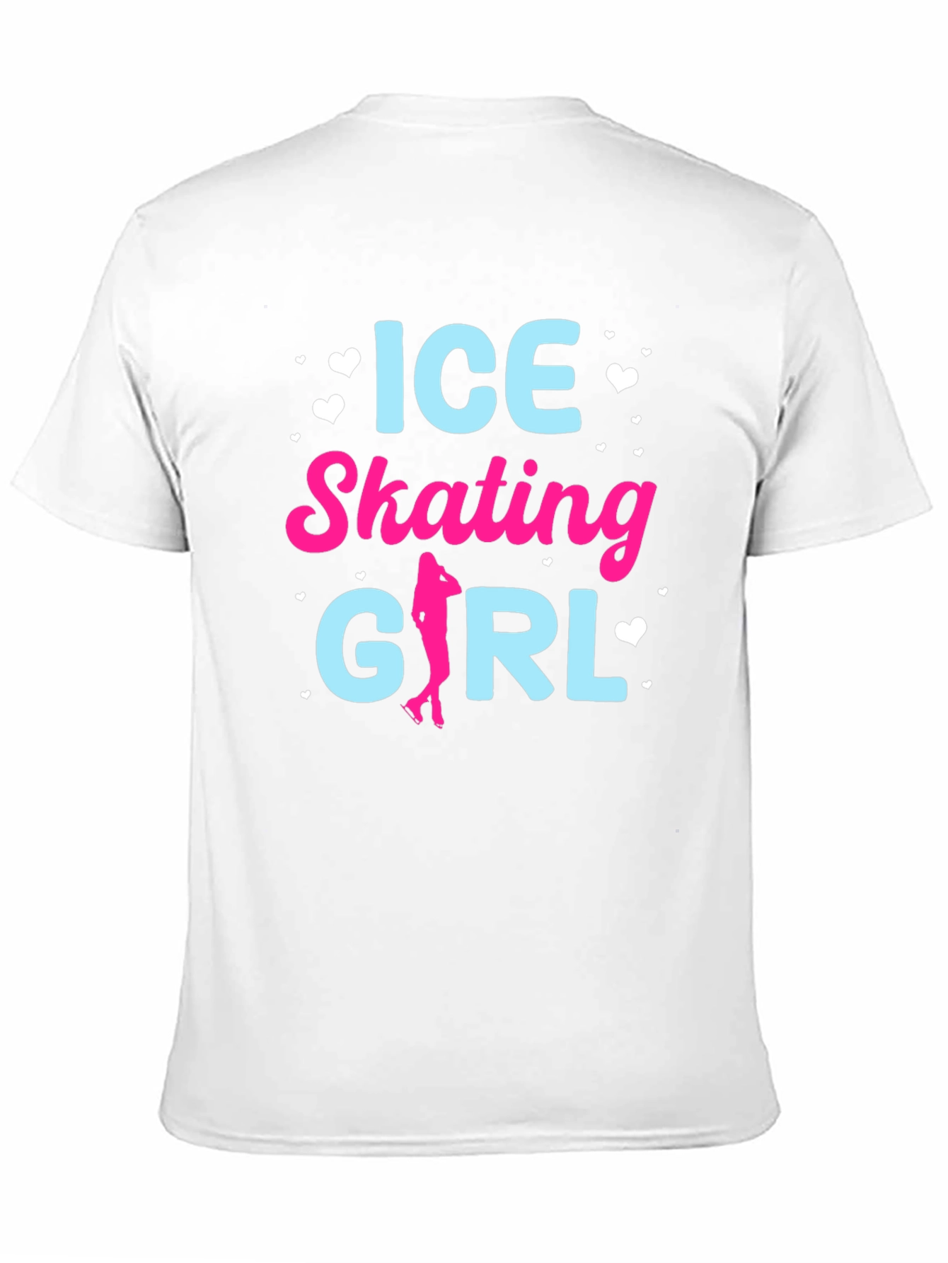Ice Skating Girl Graphic T-Shirt - Stylish Cotton Tee