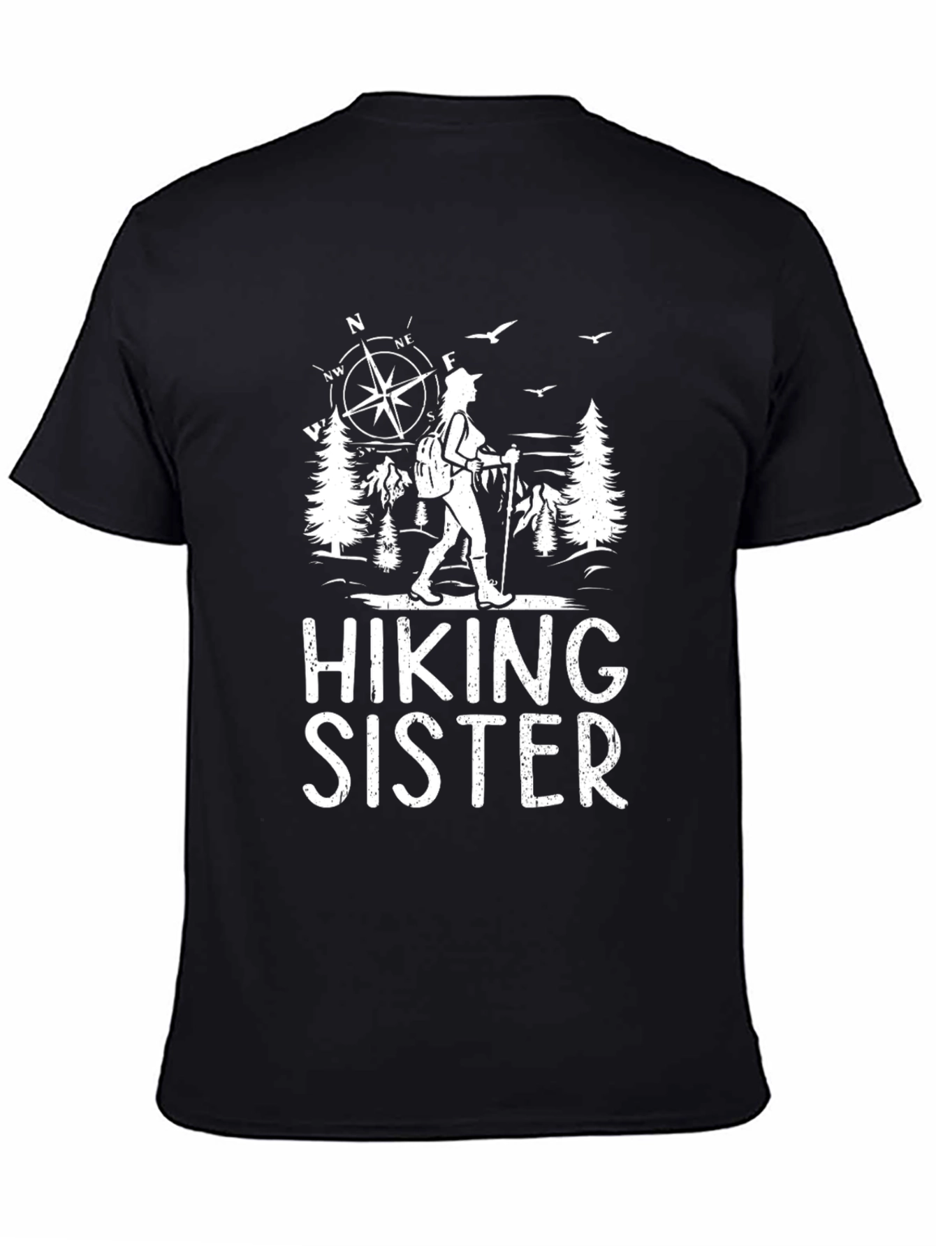 Hiking Sister T-Shirt Outdoor Adventure Tee