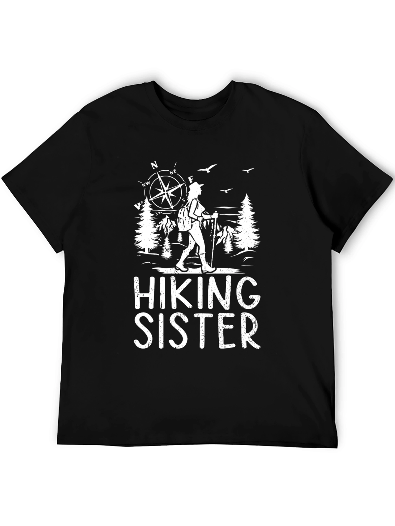 Hiking Sister T-Shirt Outdoor Adventure Tee
