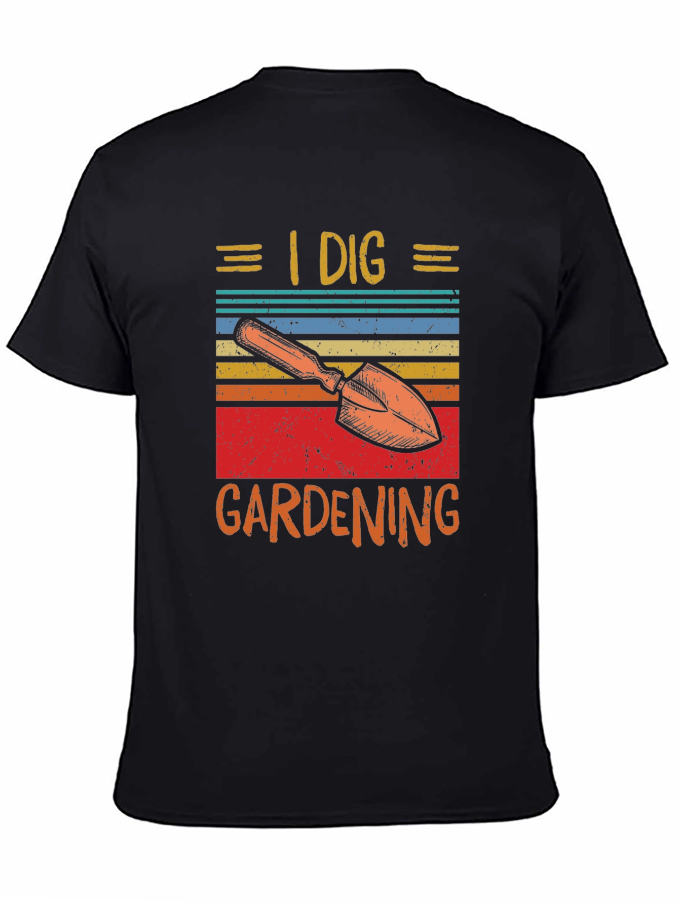 I Dig Gardening T-Shirt - Retro Design