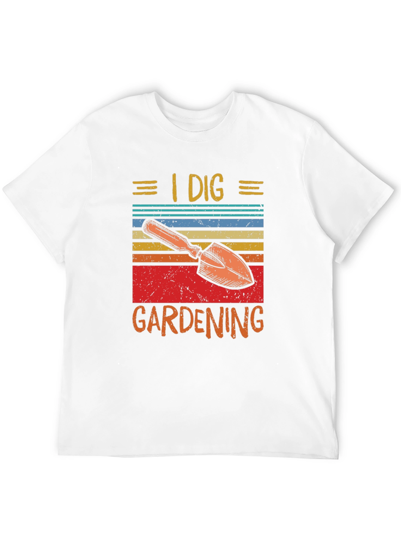 I Dig Gardening T-Shirt - Retro Design