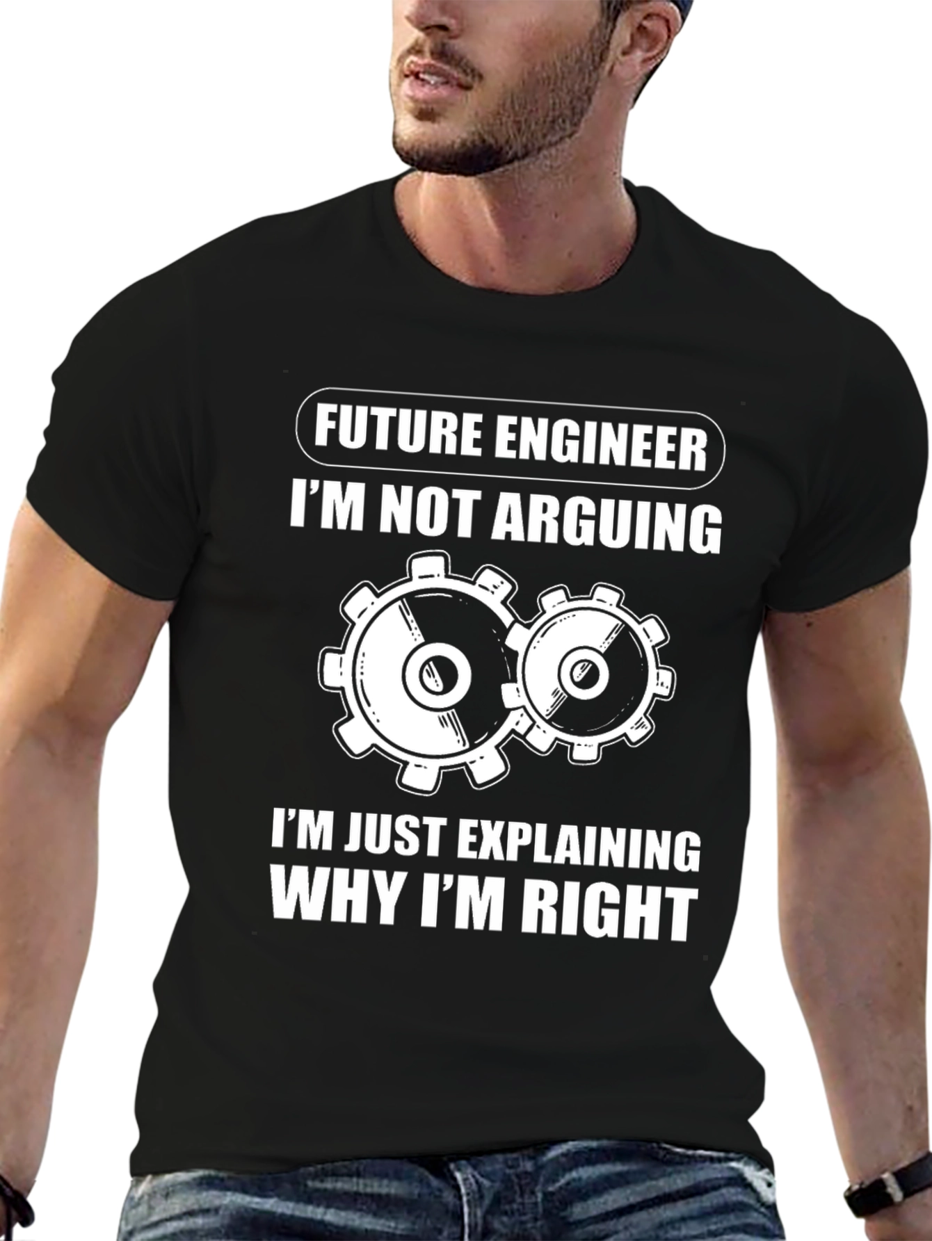 Future Engineer T-Shirt - Im Not Arguing Im Explaining