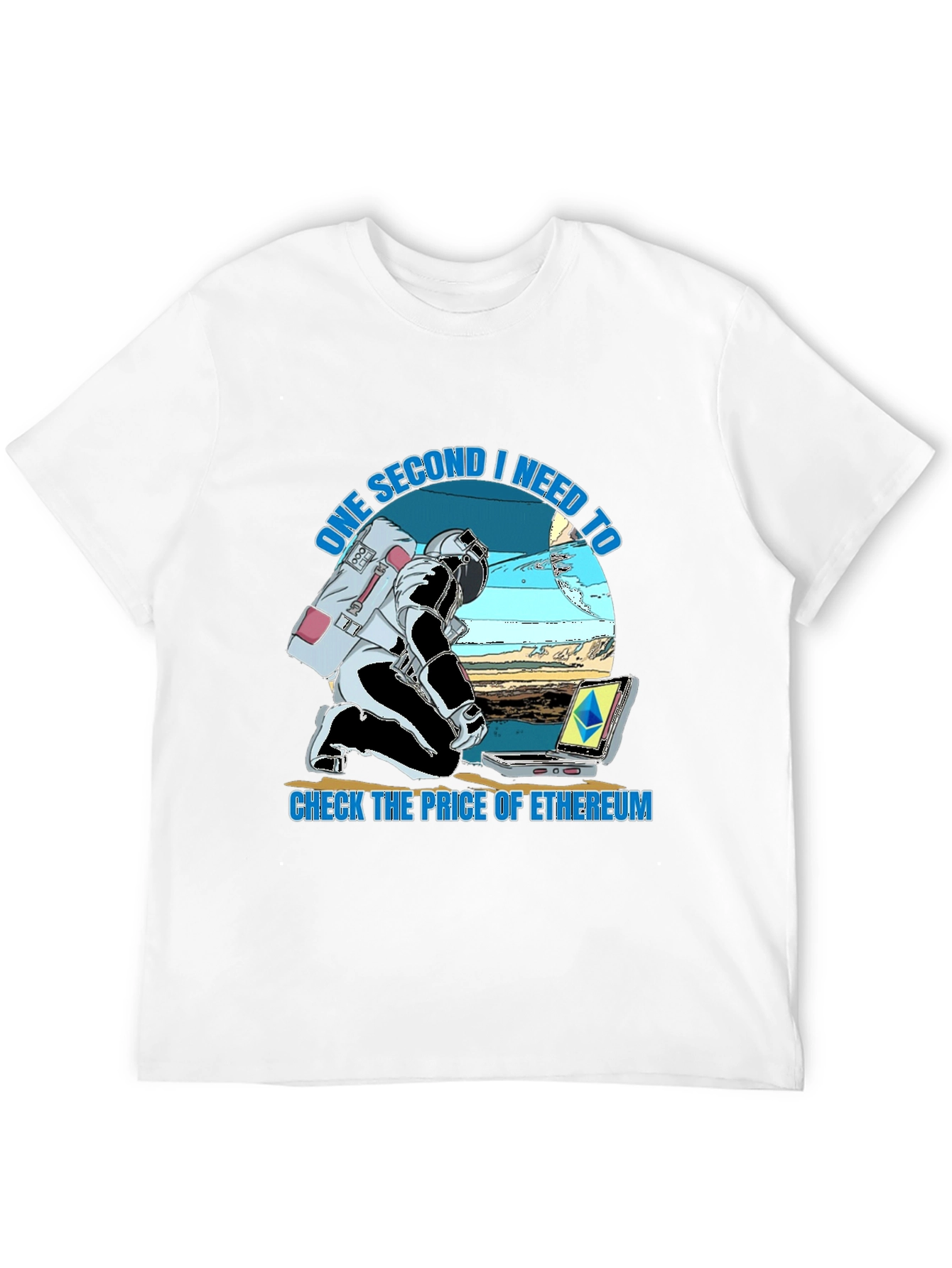 Ethereum Crypto Astronaut T-Shirt