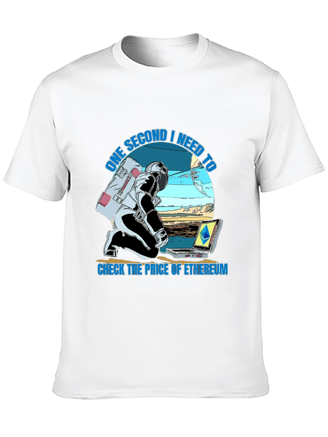 Ethereum Crypto Astronaut T-Shirt
