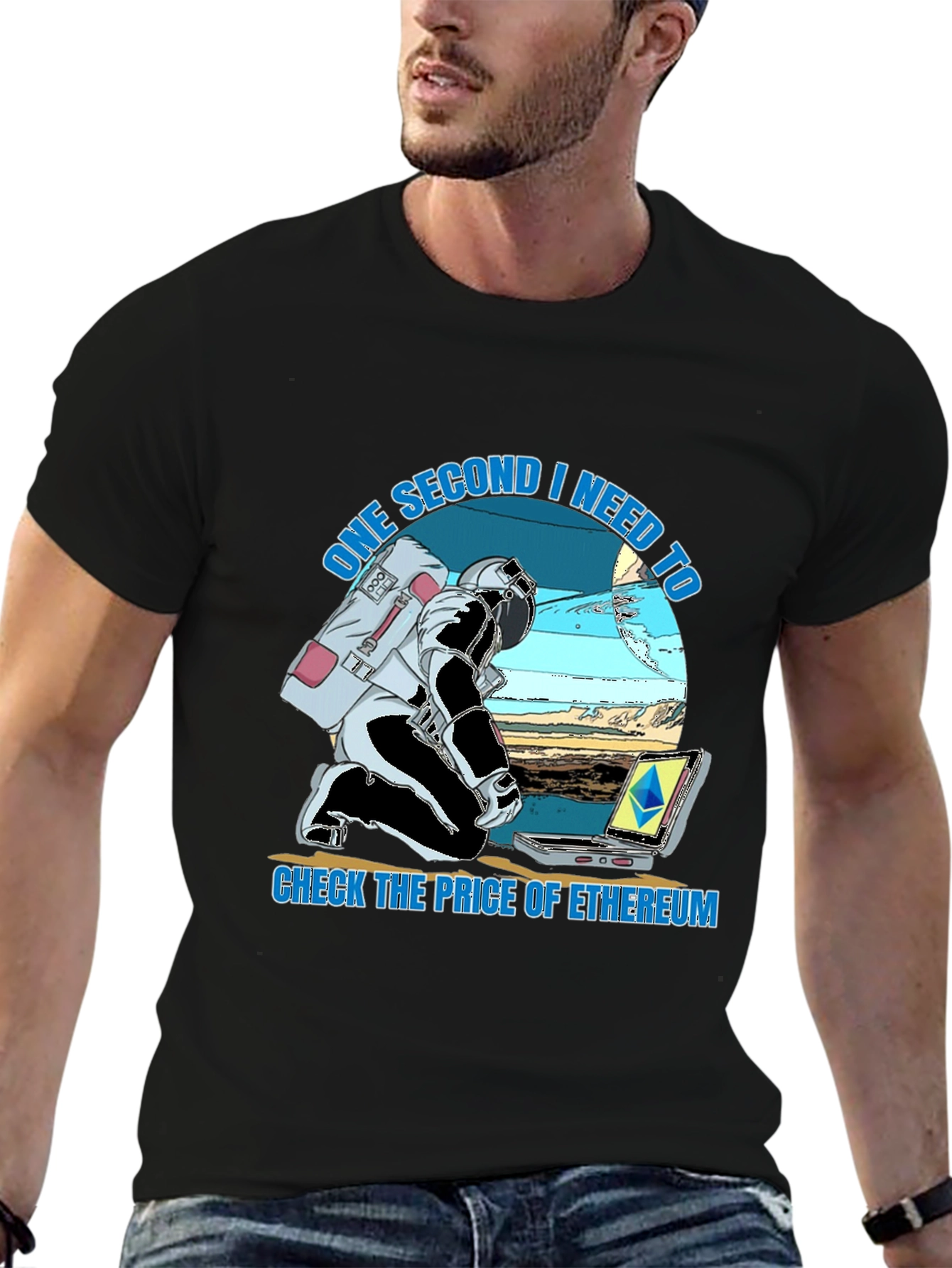 Ethereum Crypto Astronaut T-Shirt