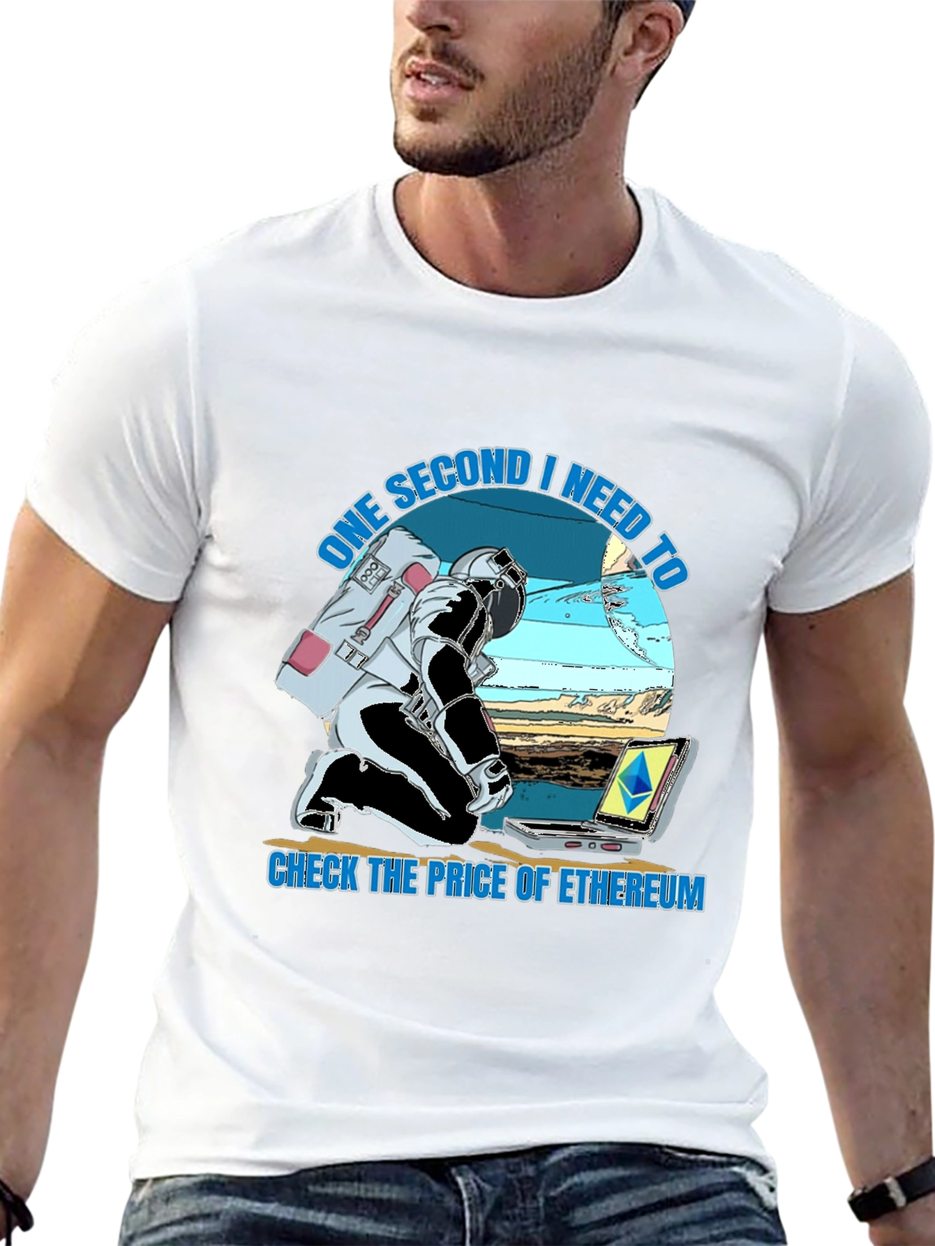 Ethereum Crypto Astronaut T-Shirt