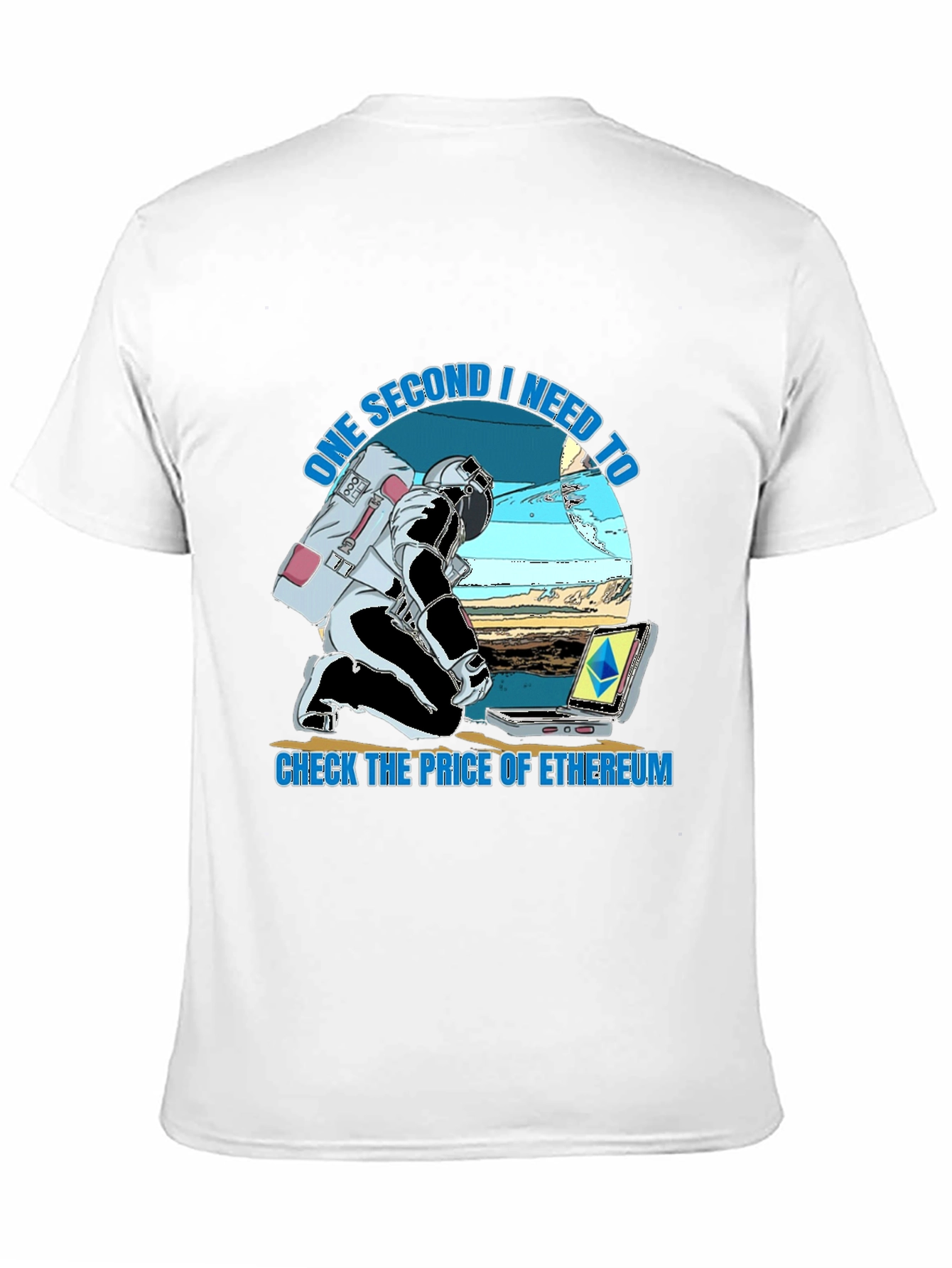 Ethereum Crypto Astronaut T-Shirt