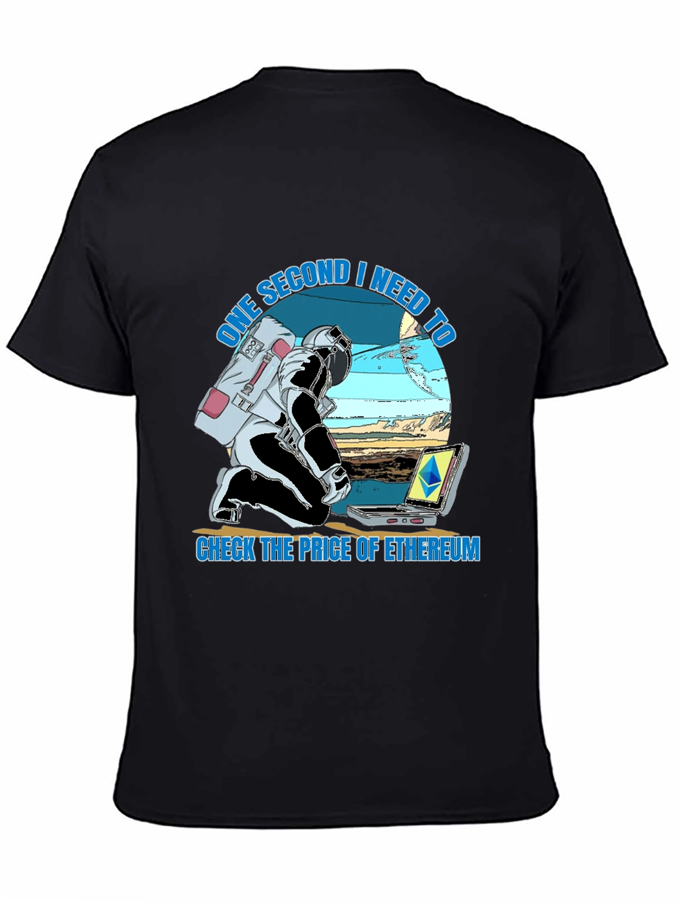 Ethereum Crypto Astronaut T-Shirt