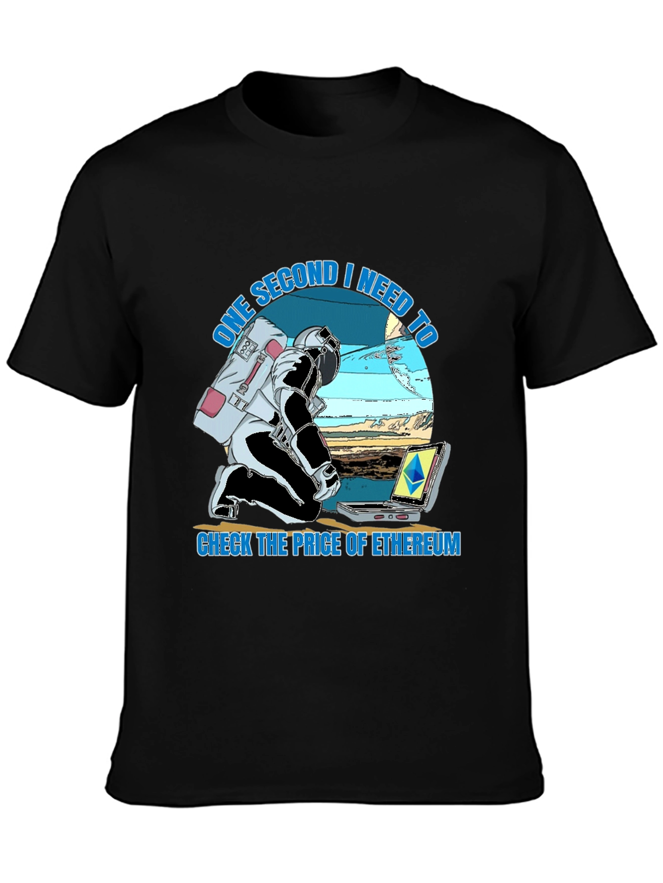 Ethereum Crypto Astronaut T-Shirt