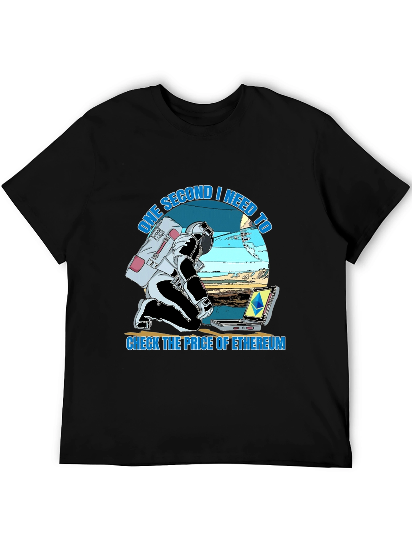 Ethereum Crypto Astronaut T-Shirt