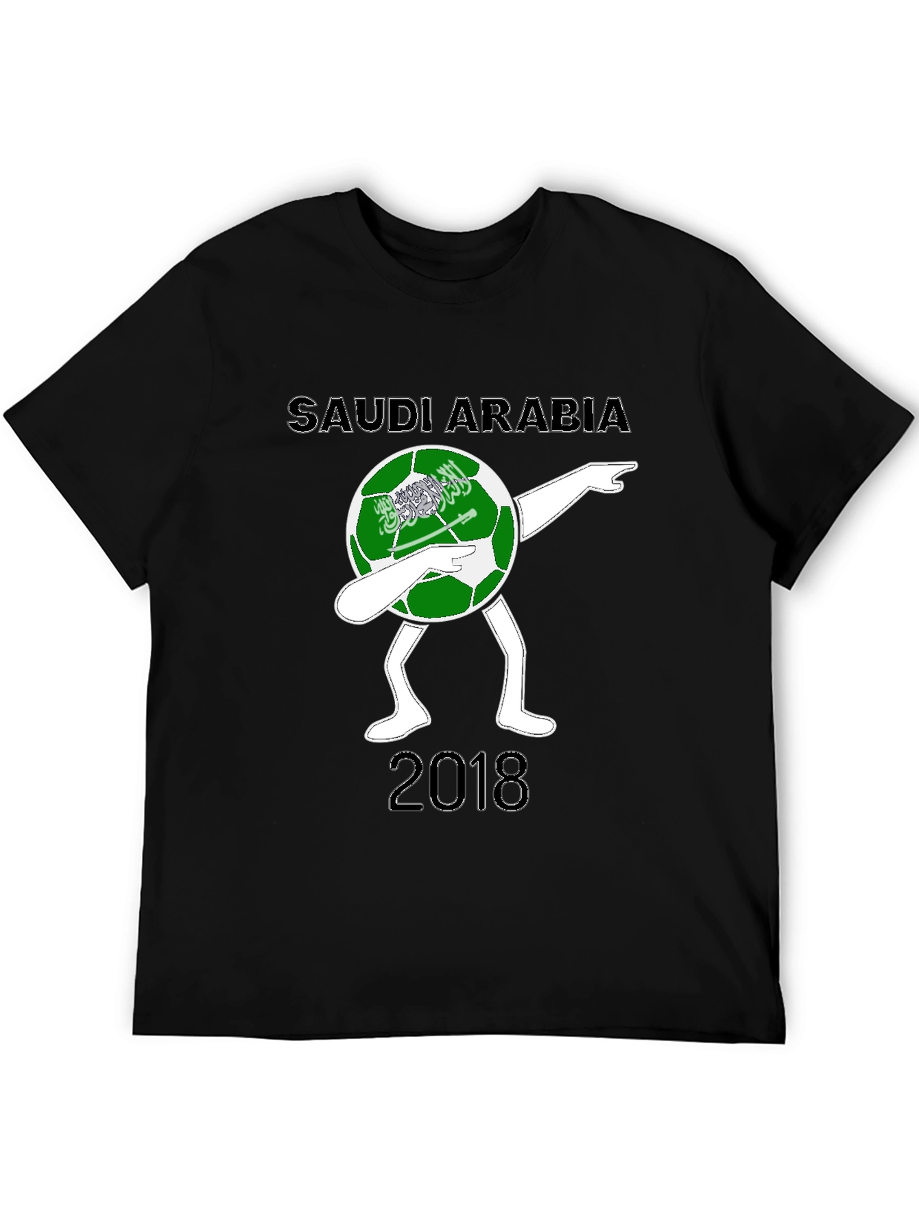 Saudi Arabia Soccer Dab 2018 Graphic Tee