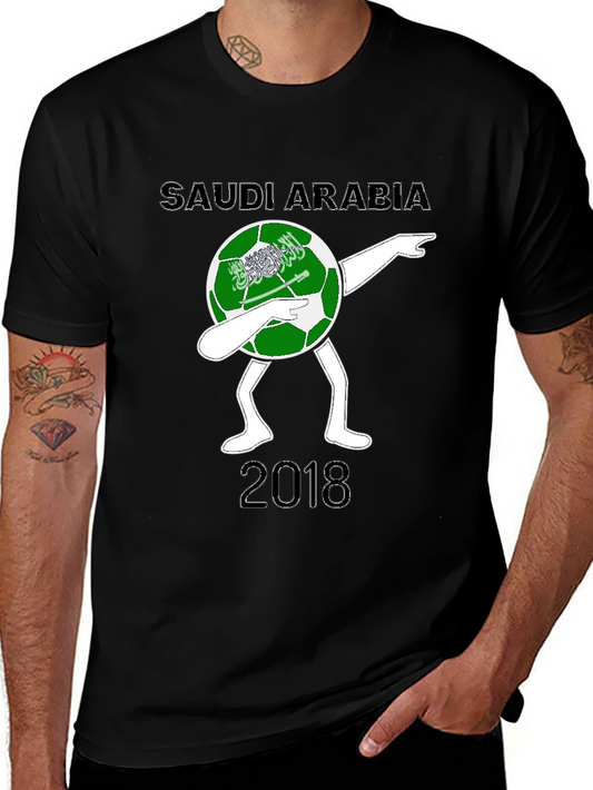 Saudi Arabia Soccer Dab 2018 Graphic Tee
