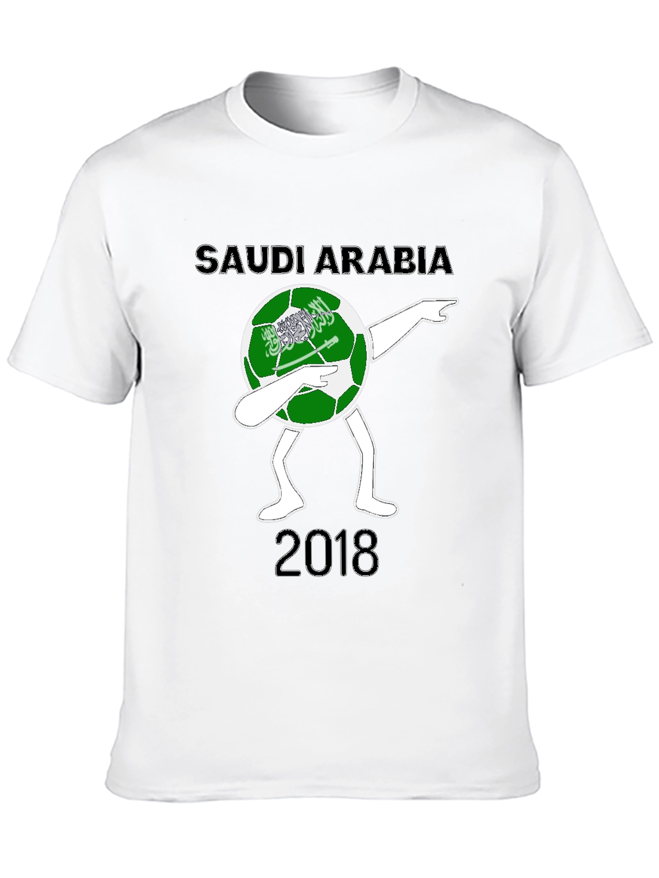 Saudi Arabia Soccer Dab 2018 Graphic Tee