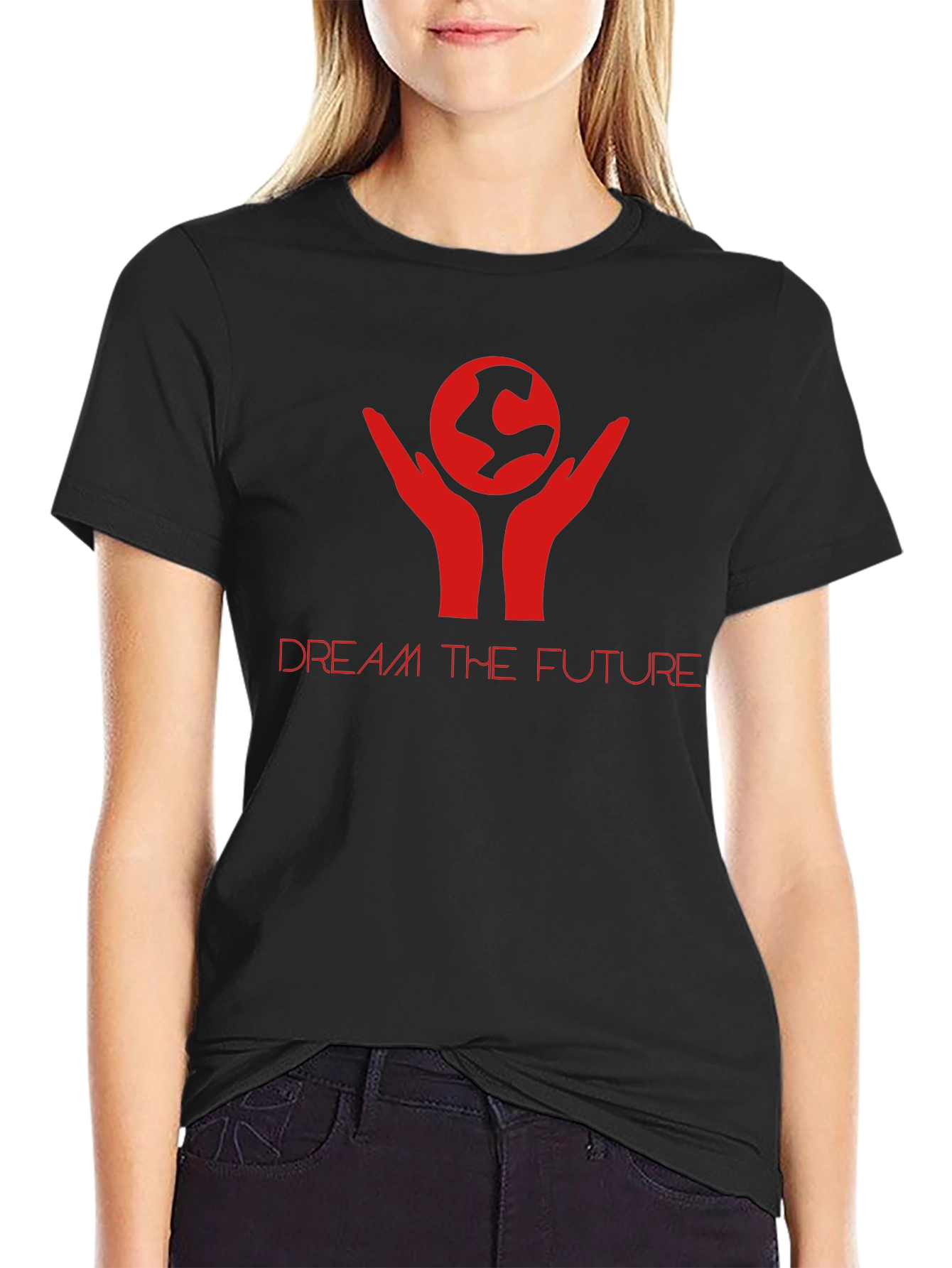 Dream The Future T-Shirt - Black