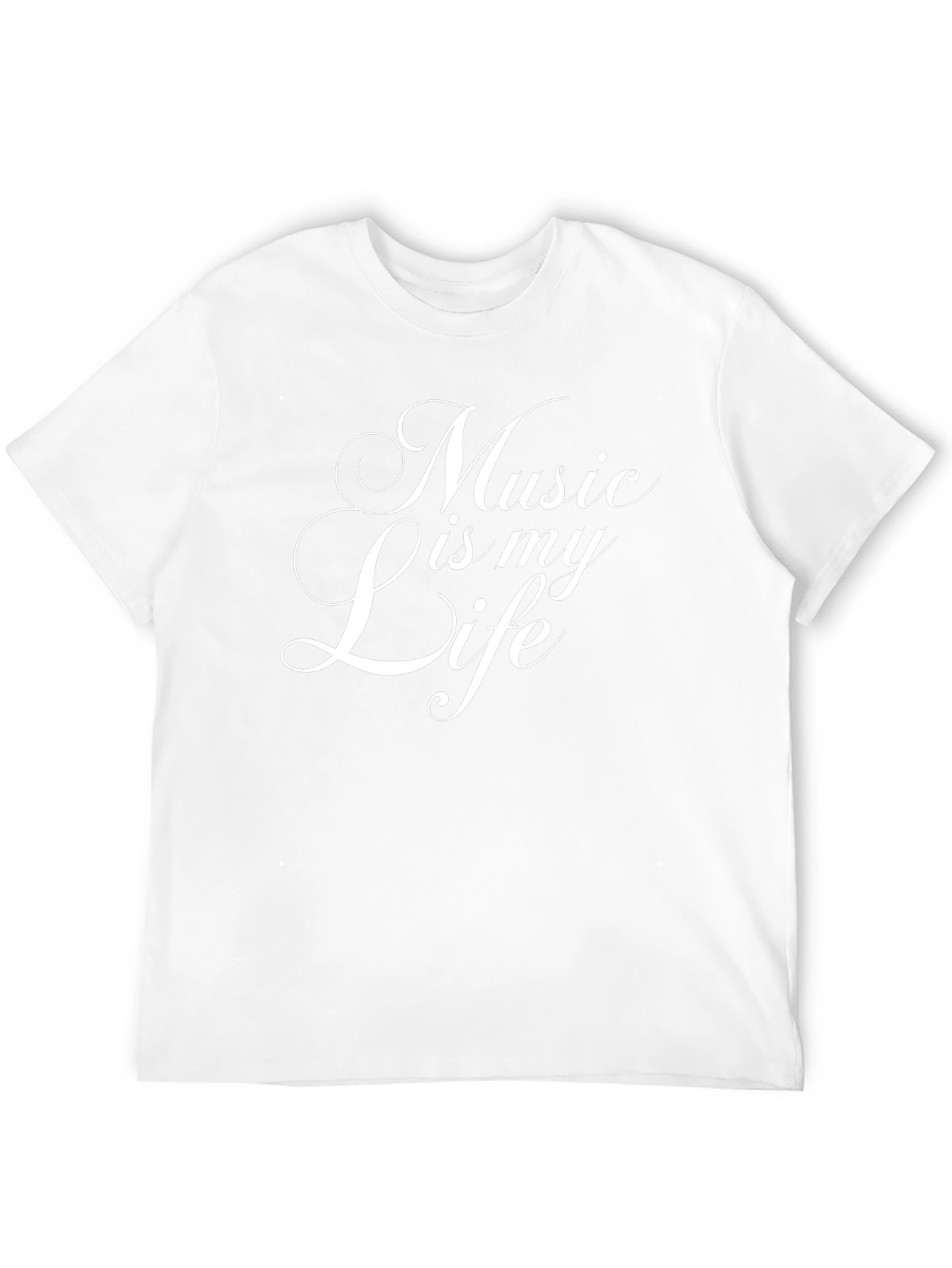Music is my Life Black T-Shirt