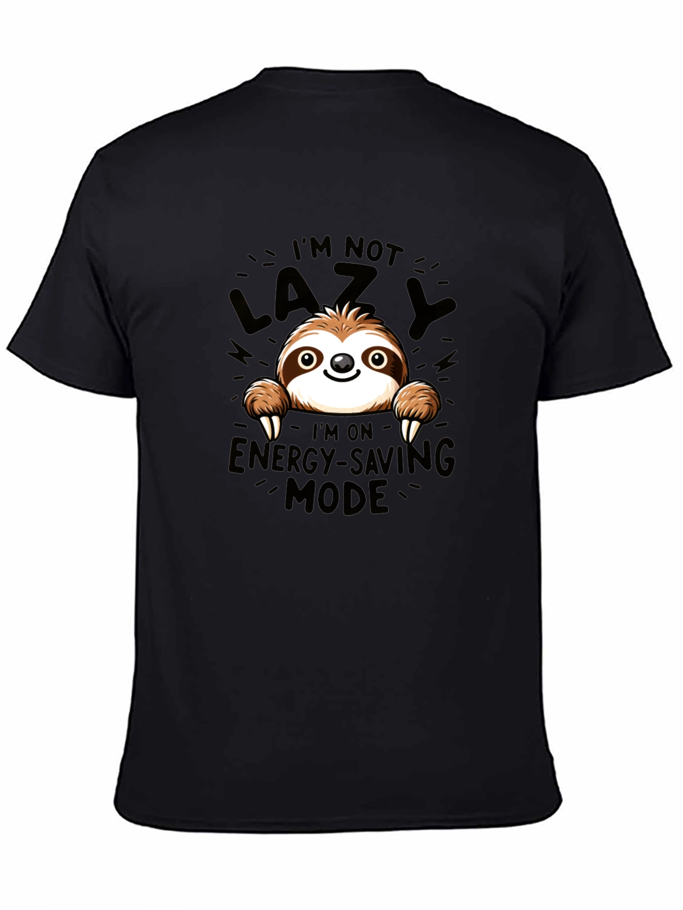 Sloth Energy Saving Mode Graphic Tee