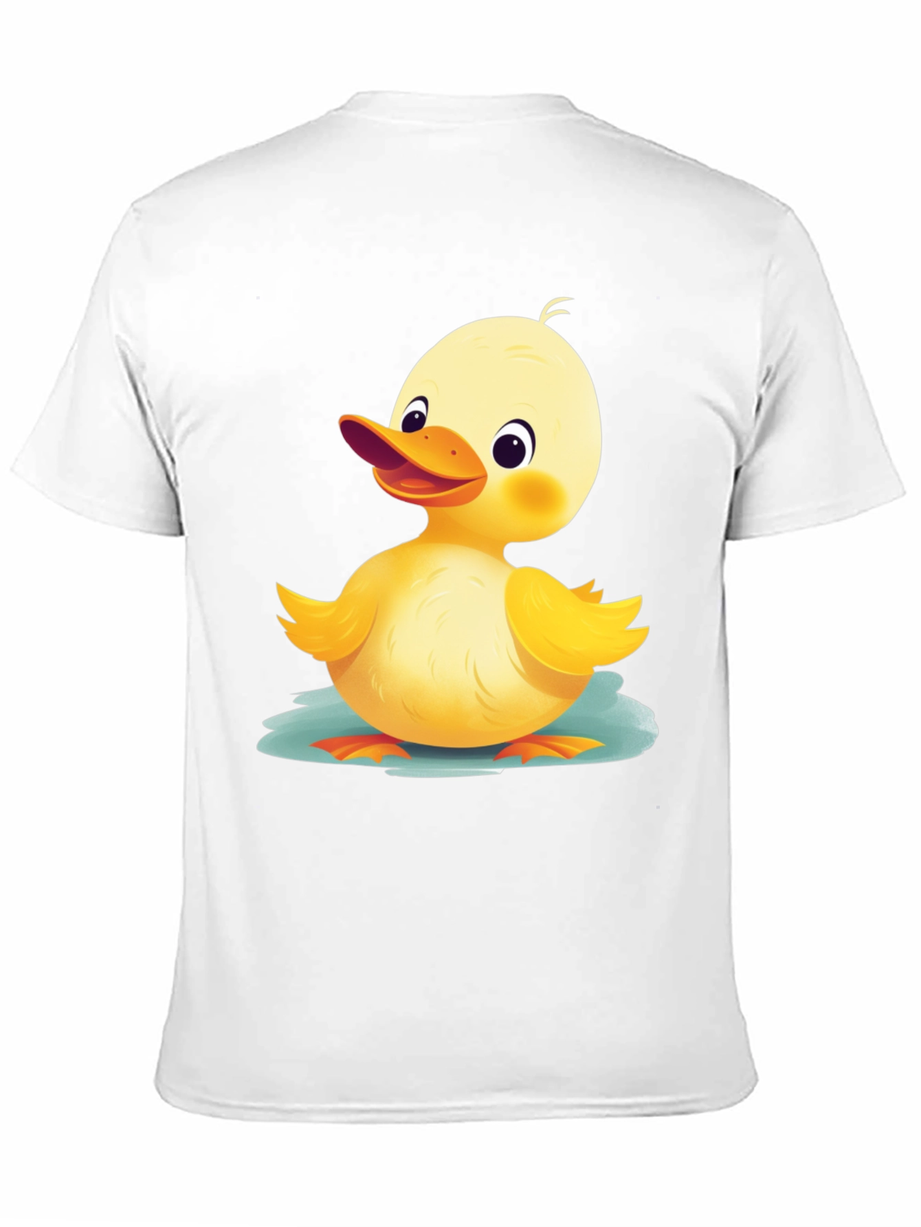 Cute Duckling Graphic T-Shirt - Soft Cotton Blend