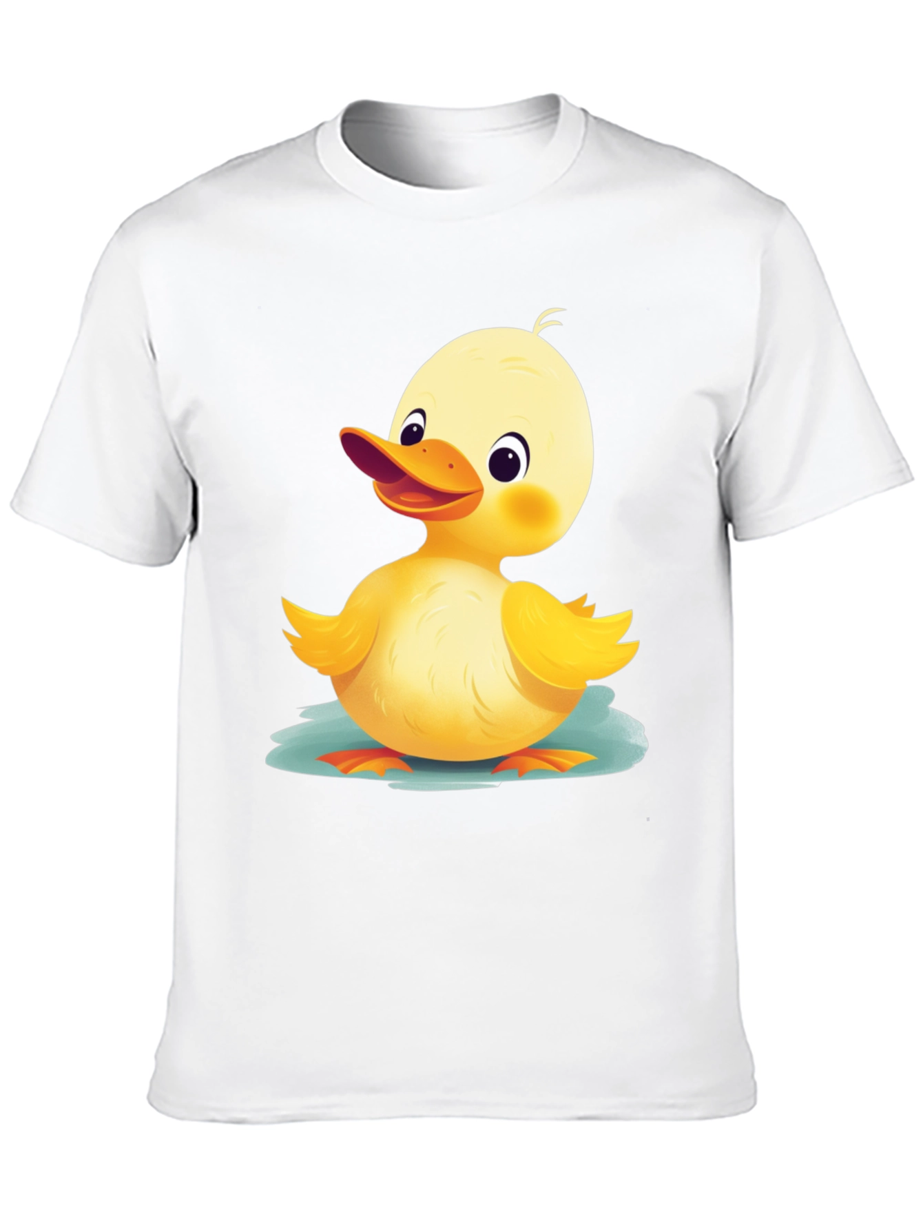 Cute Duckling Graphic T-Shirt - Soft Cotton Blend