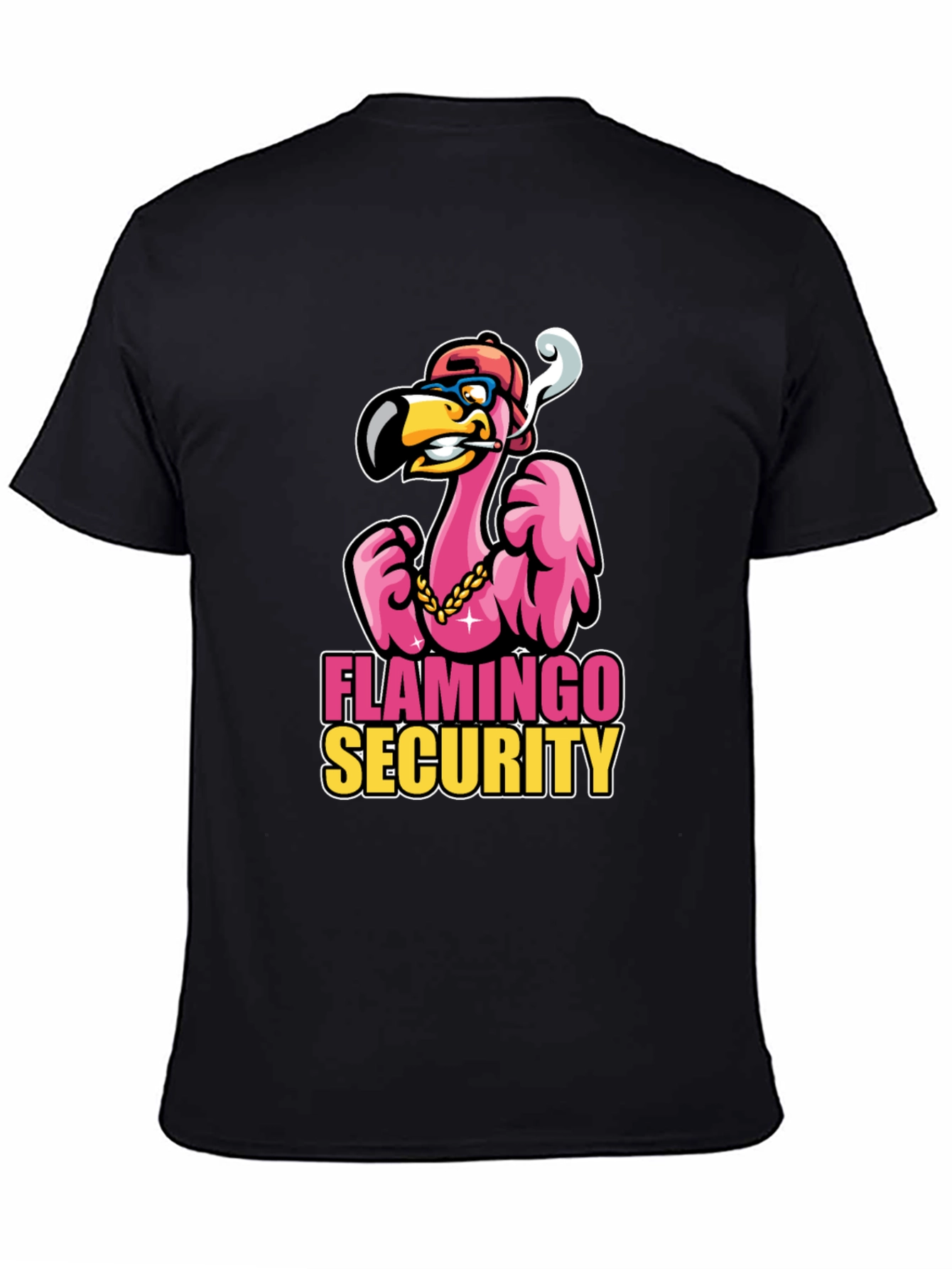 Flamingo Security Graphic T-Shirt