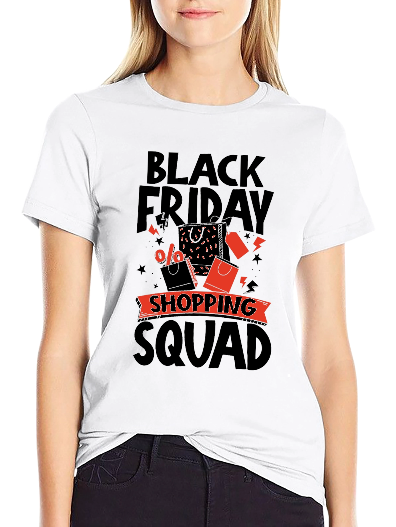 Black Friday Shopping Squad T-Shirt