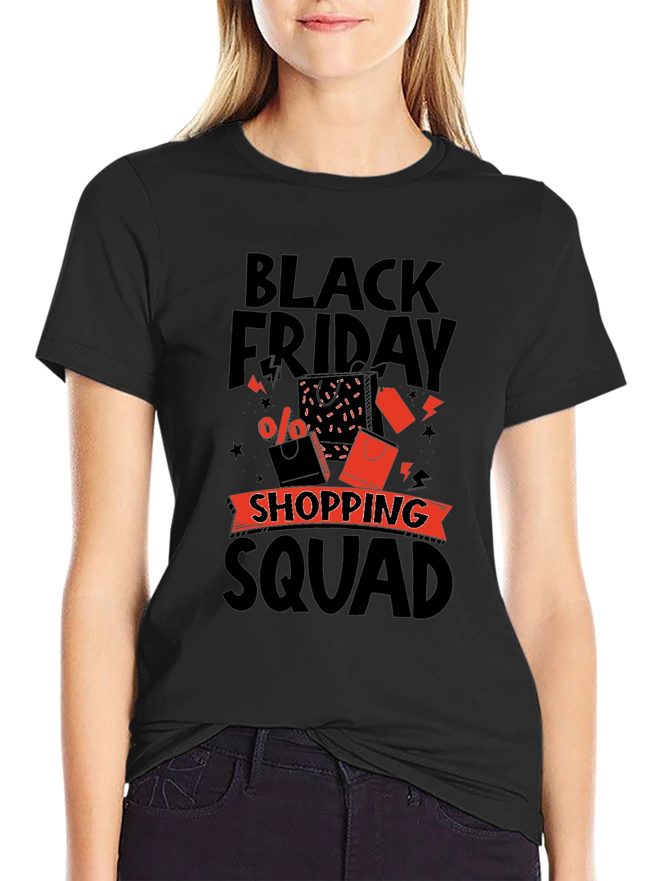 Black Friday Shopping Squad T-Shirt