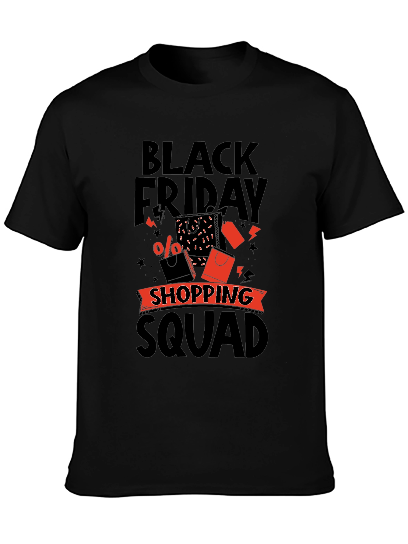 Black Friday Shopping Squad T-Shirt