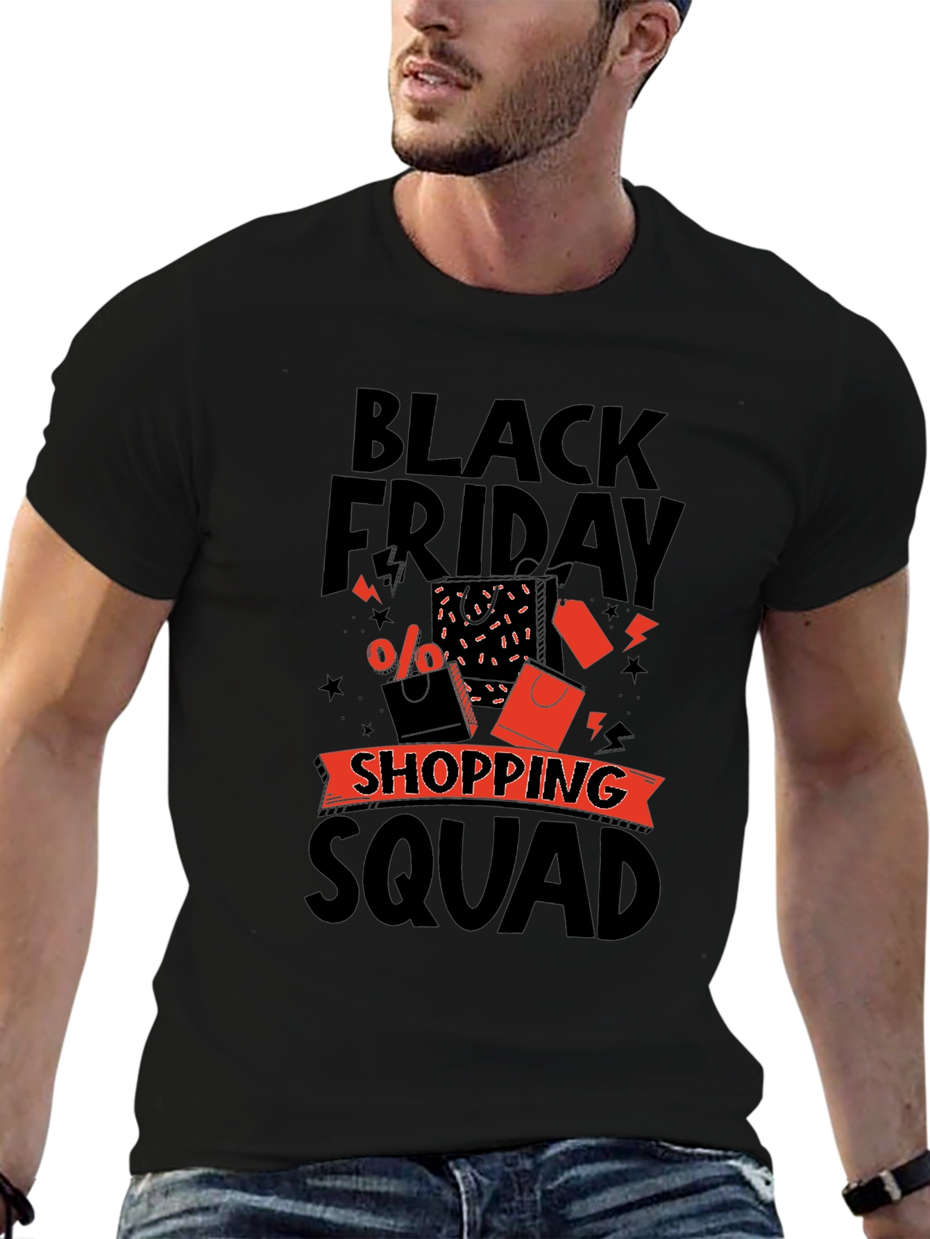 Black Friday Shopping Squad T-Shirt